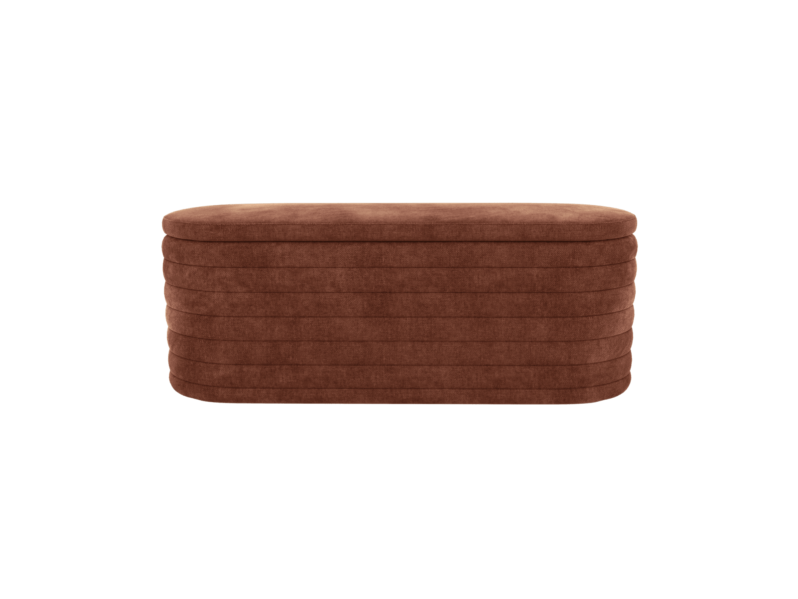 Topia Blanket Box Muse Rust color Muse Rust
