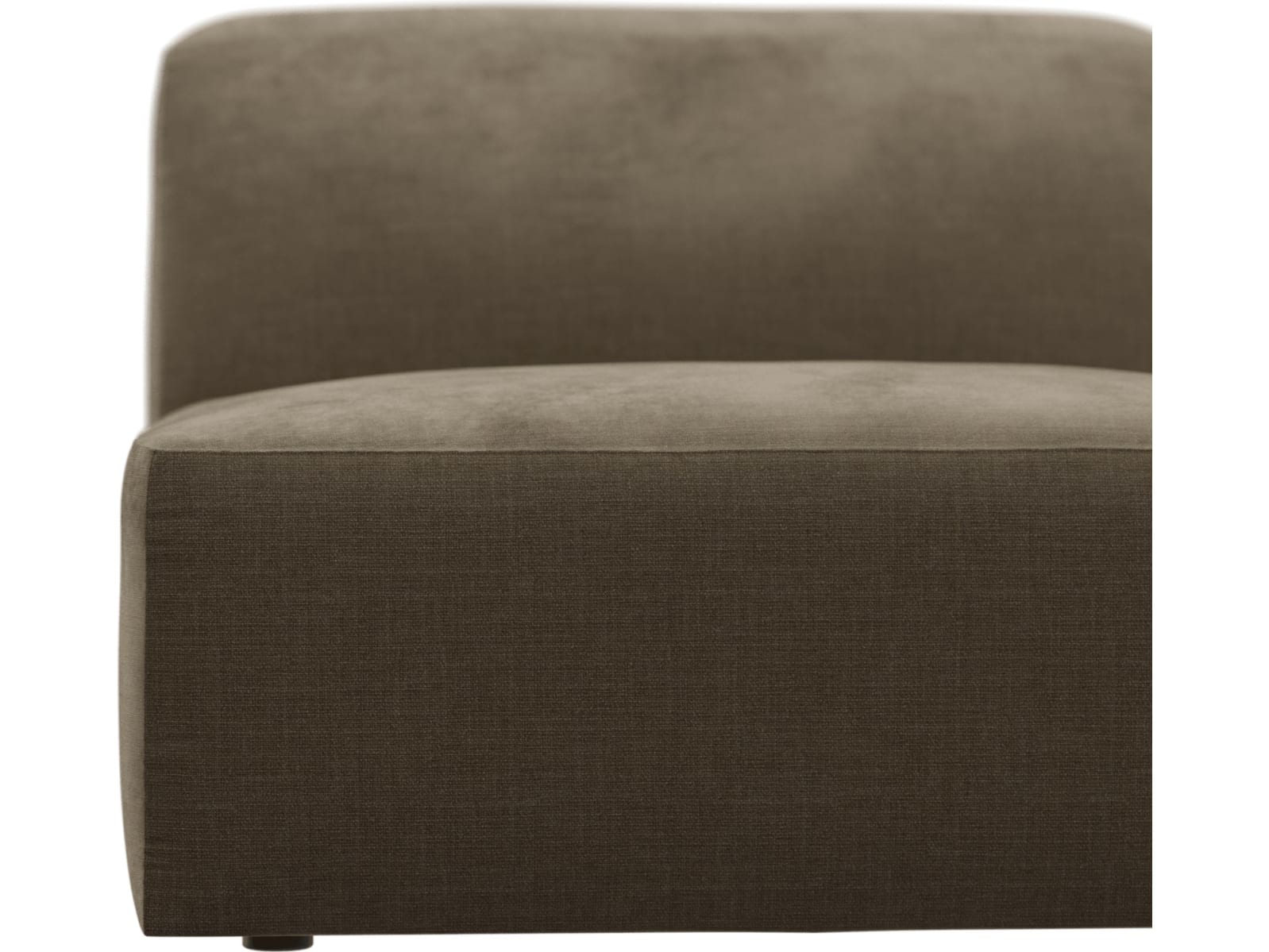 Copenhagen Tribute Walnut Armless Chair Sofa Module color Tribute Walnut