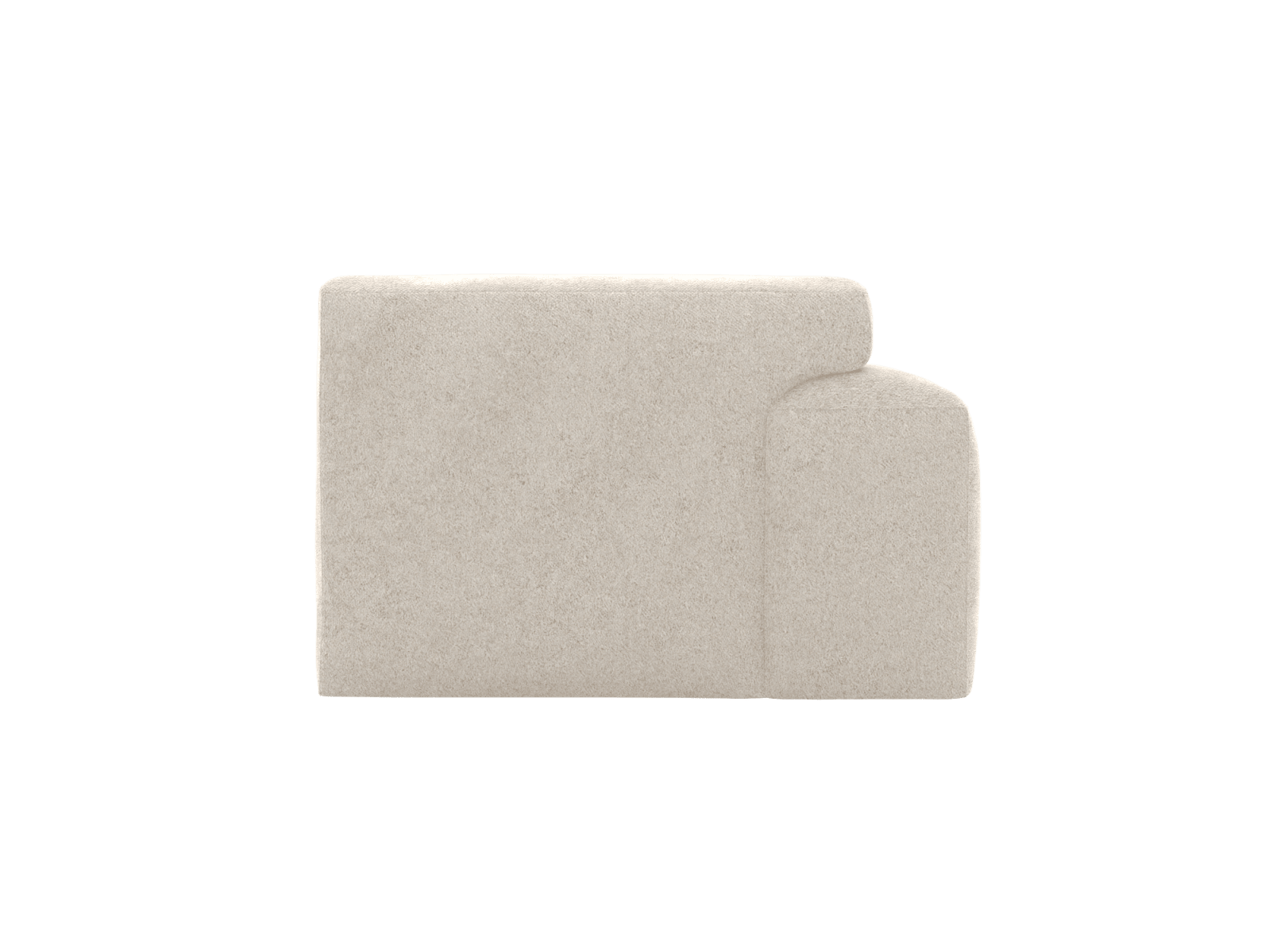 Copenhagen Avon Mineral Left Arm Facing Sofa Module color Avon Mineral
