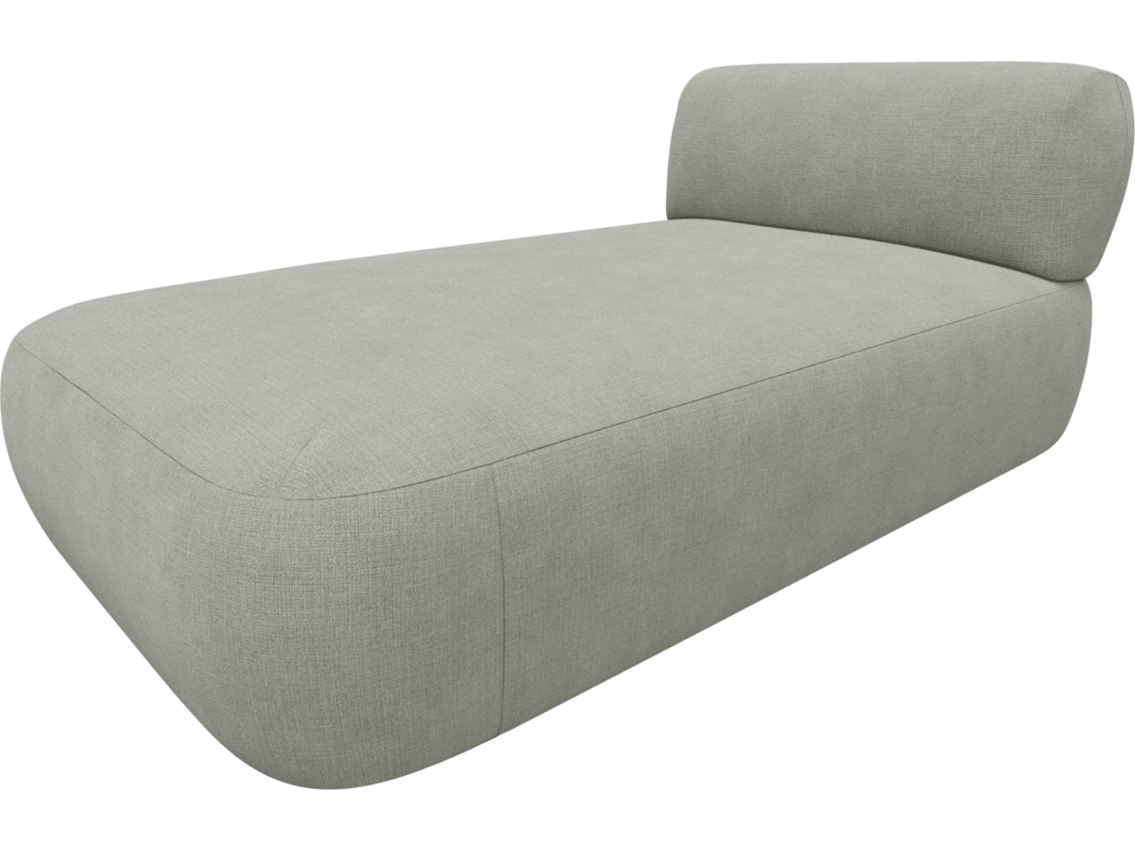 Beckett Toorak Pebble Sofa Module Chaise color Toorak Pebble