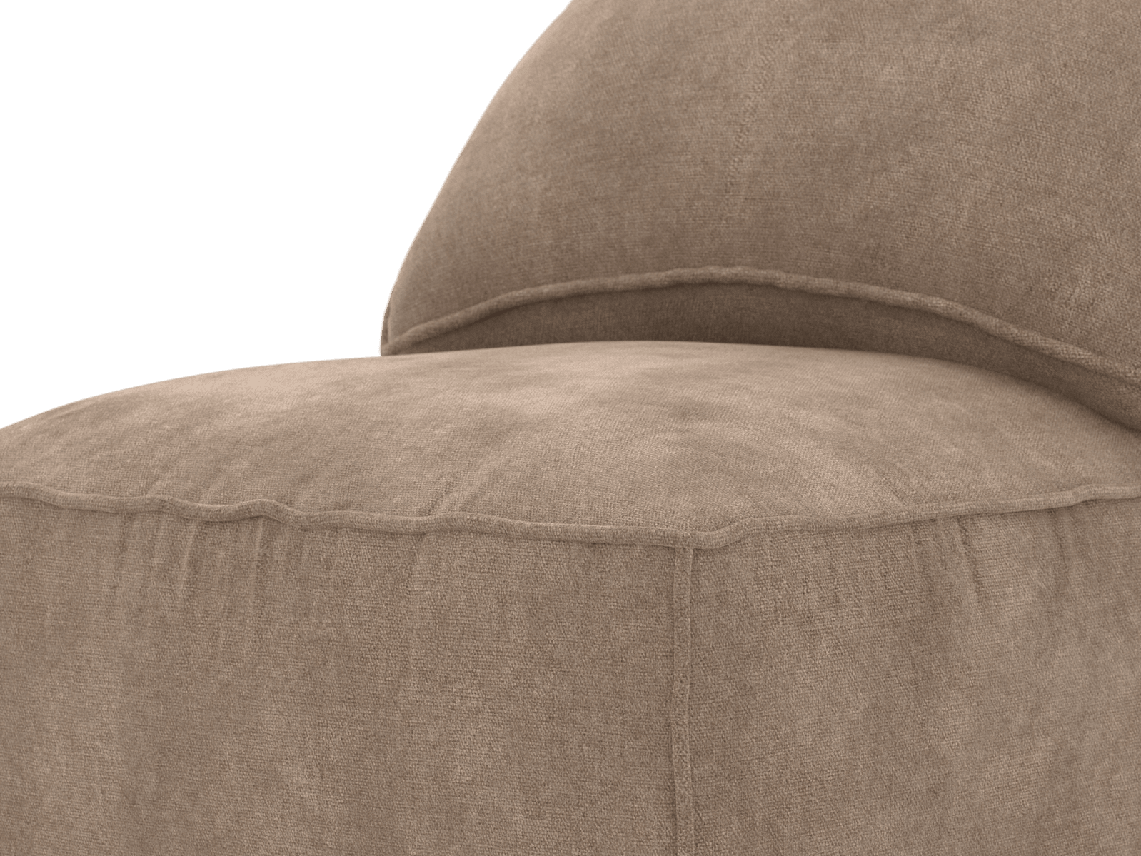 Kai Tribute Walnut Armless Module color Tribute Walnut