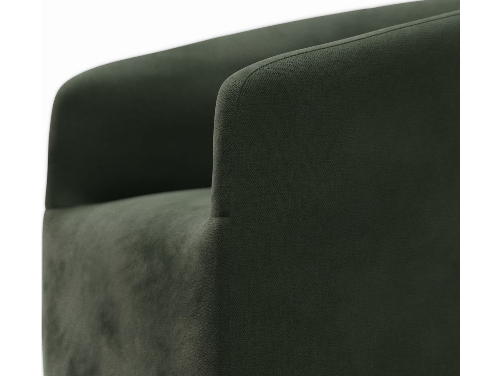 Bowery Dining Chair Muse Forest color Muse Forest