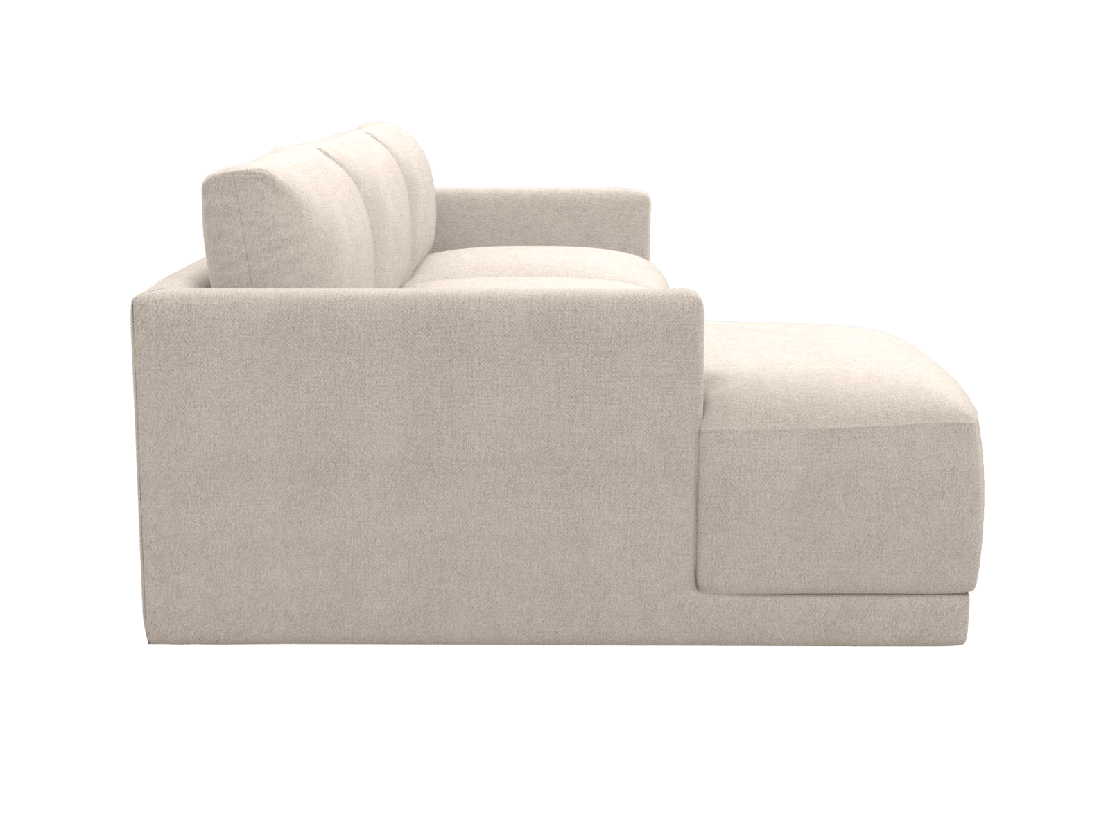 Haven Apt Noa Desert Chaise Sofa color Noa Desert