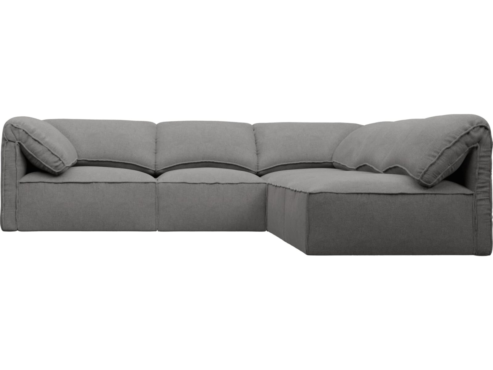 Kai California Slate Modular Sofa - 5 Seater color California Slate