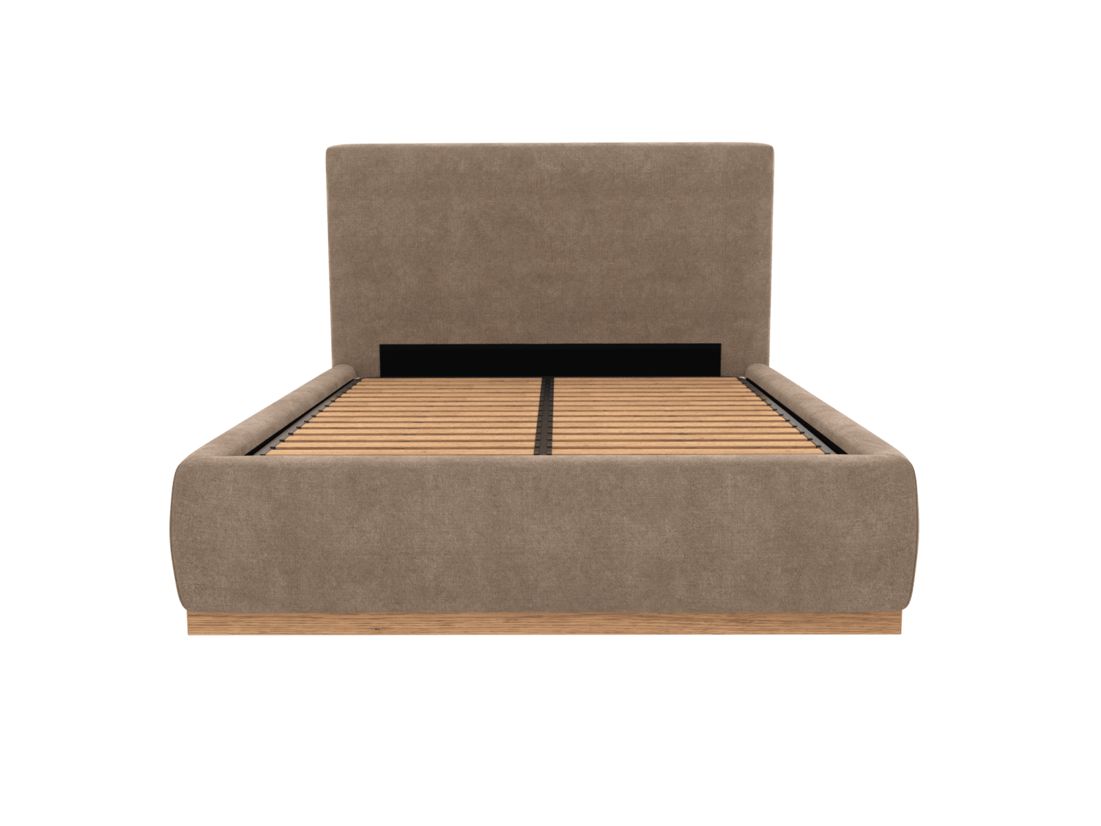 Haven Gas Lift Bed Tribute Walnut Queen color Tribute Walnut