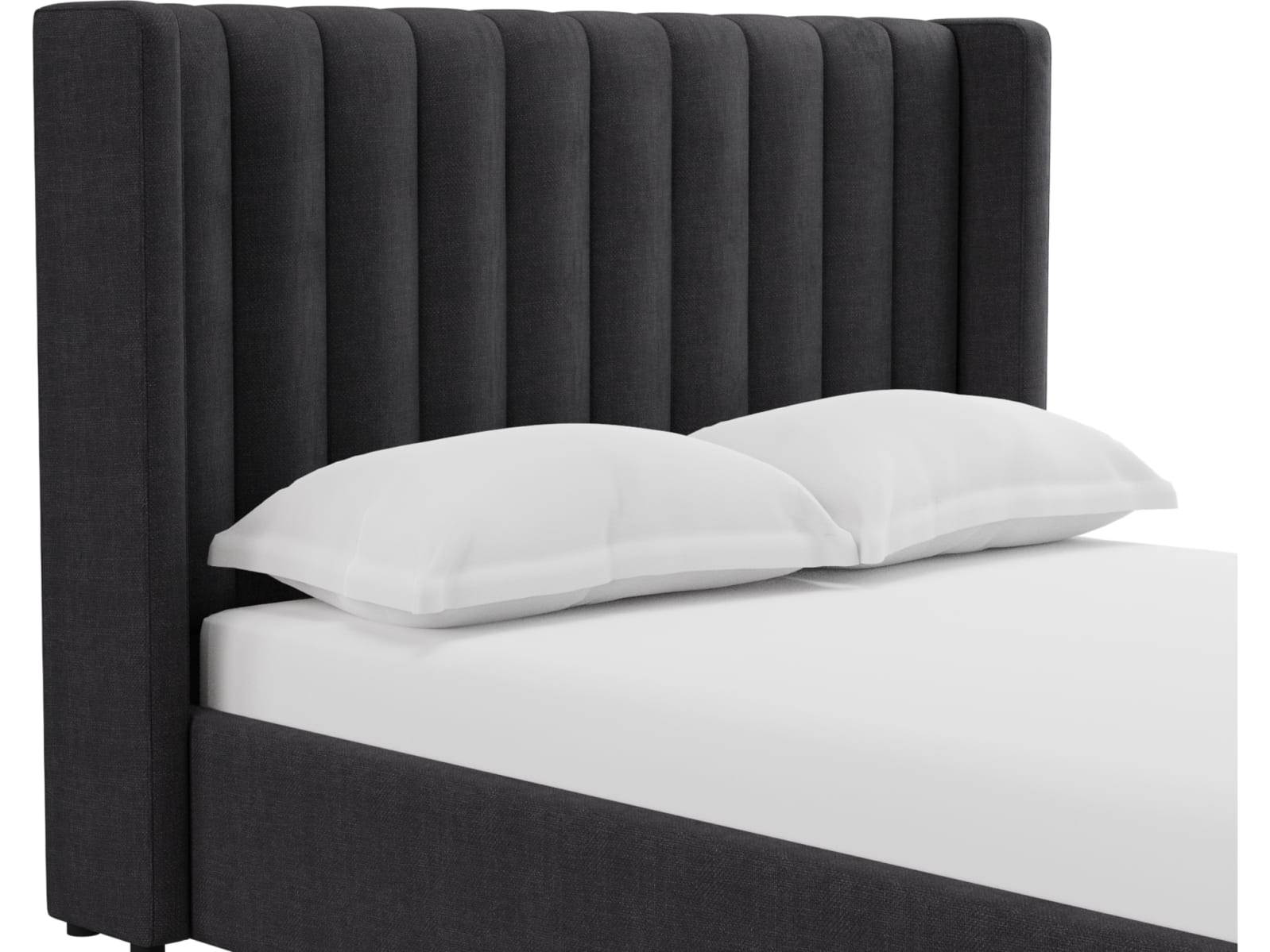 Isabella Bed Plaza Flint Grey color Plaza Flint Grey