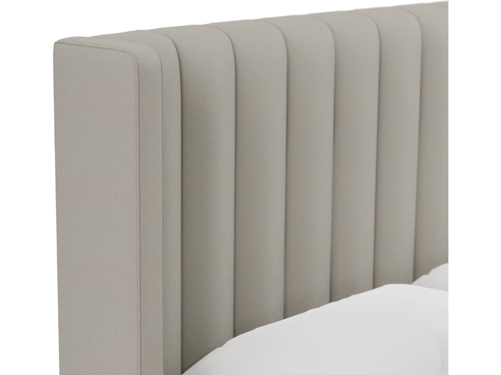 Isabella Bed View Cream color View Cream