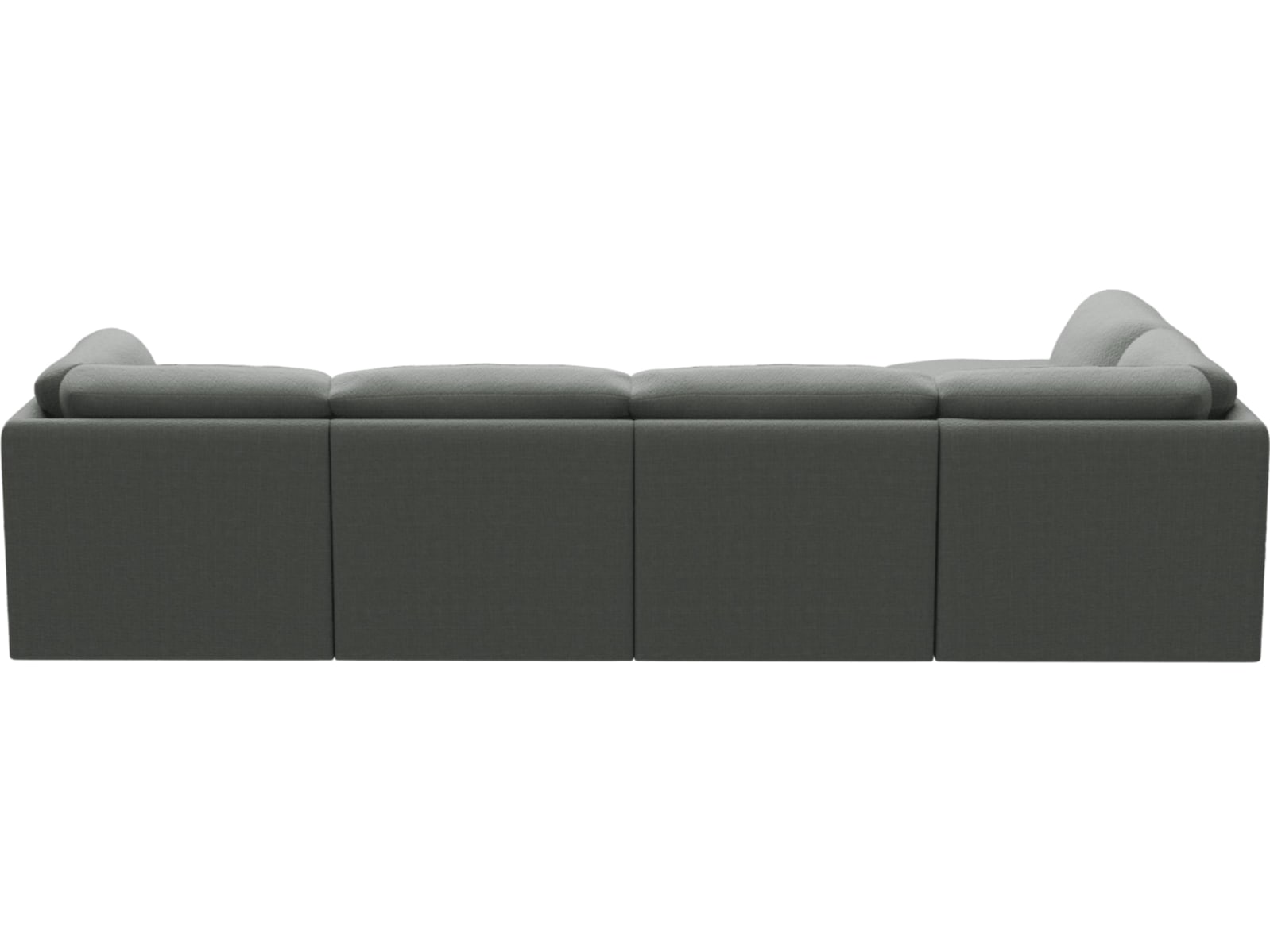 Emily Modular Sofa Tribute Storm - 6 Piece color Tribute Storm