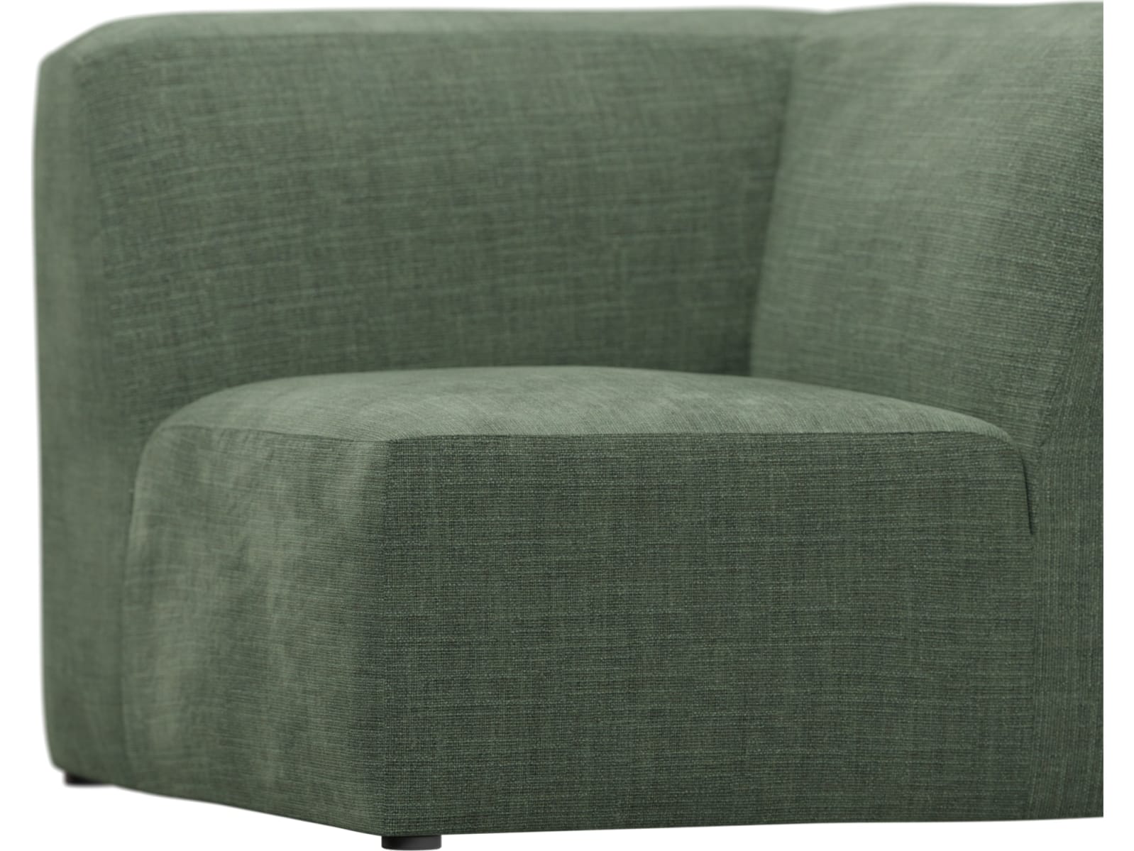 Copenhagen Tribute Dark Jade Square Corner Chair Sofa Module color Tribute Dark Jade