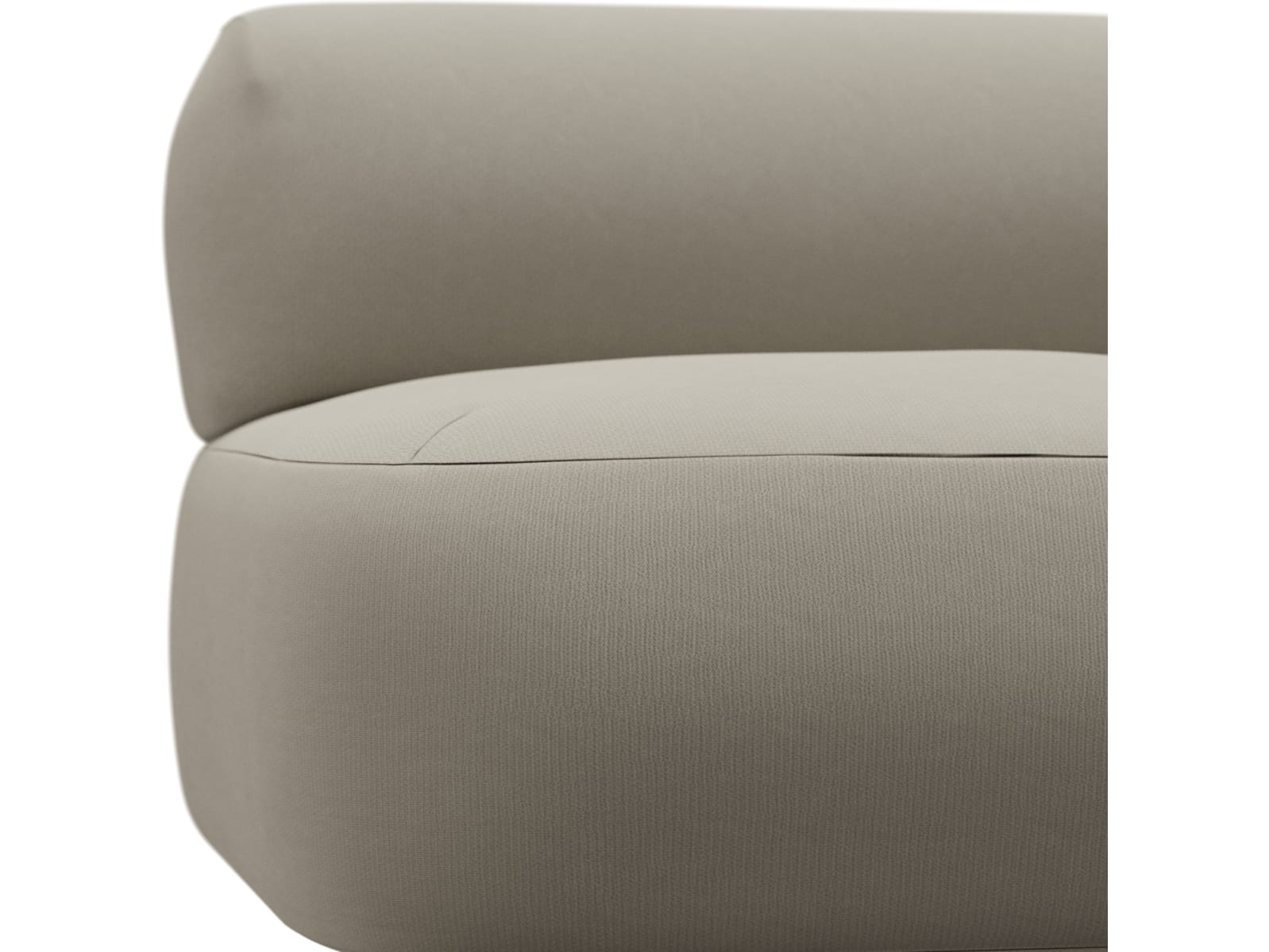 Beckett Plaza Natural Sofa Module Armless color Plaza Natural