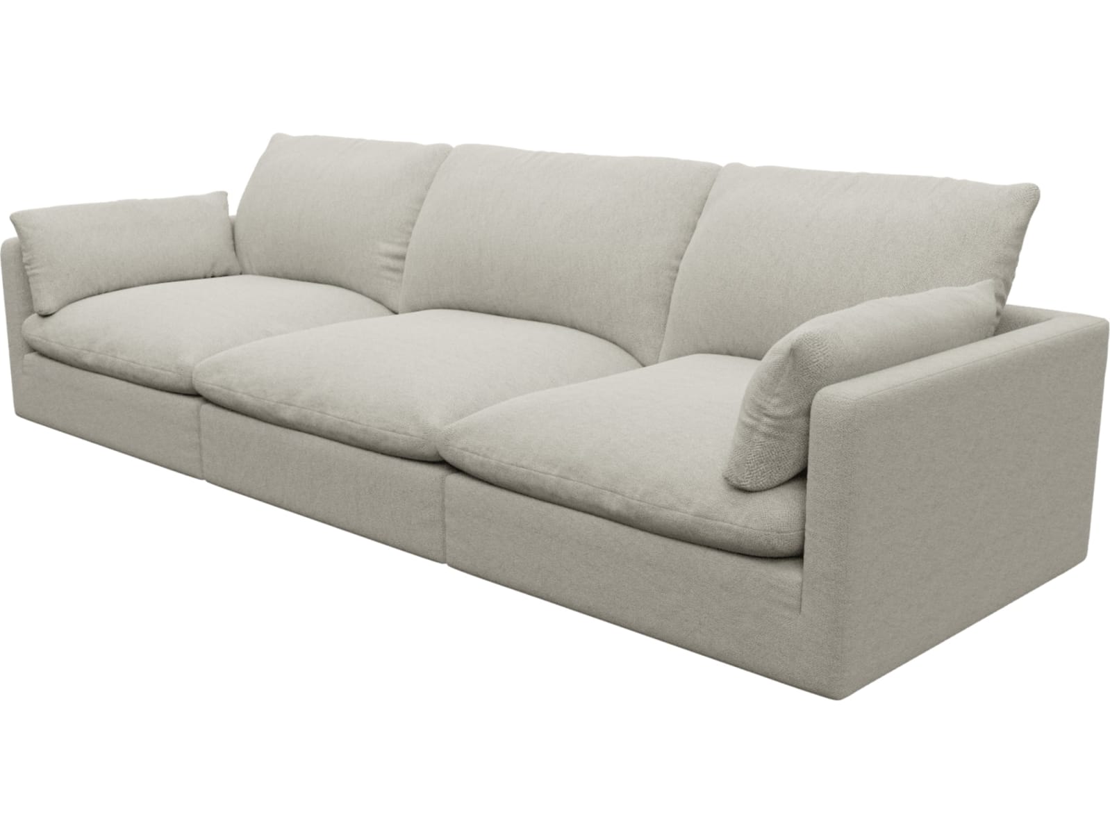 Willow Noa Desert Modular Sofa - 3 Seater color Noa Desert