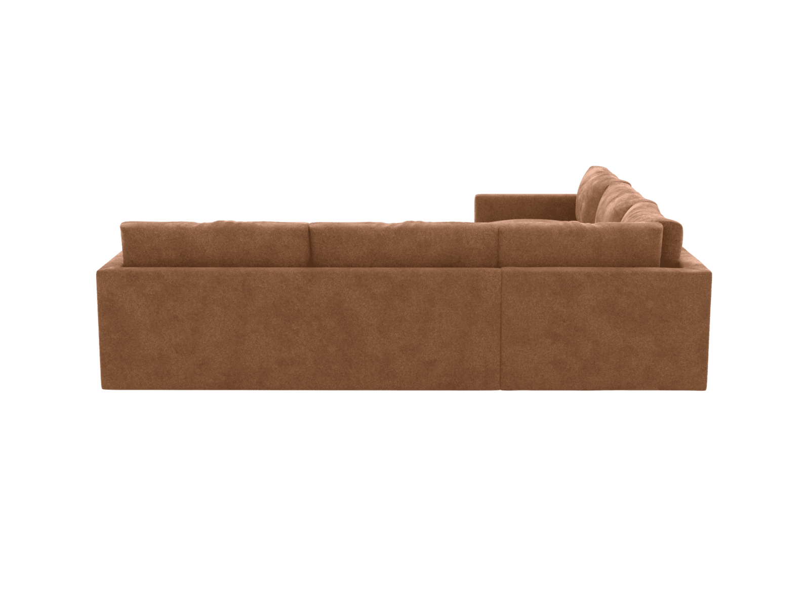 Haven Tribute Chestnut 7 Seater Corner Sofa color Tribute Chestnut