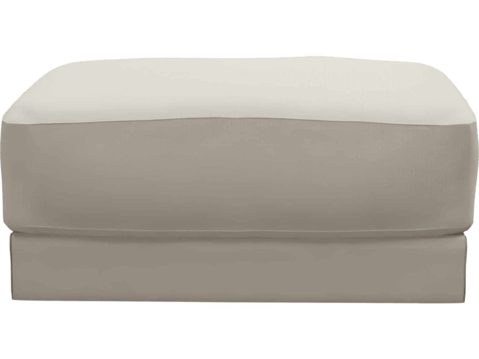 Monica Toorak Pearl Ottoman color Toorak Pearl