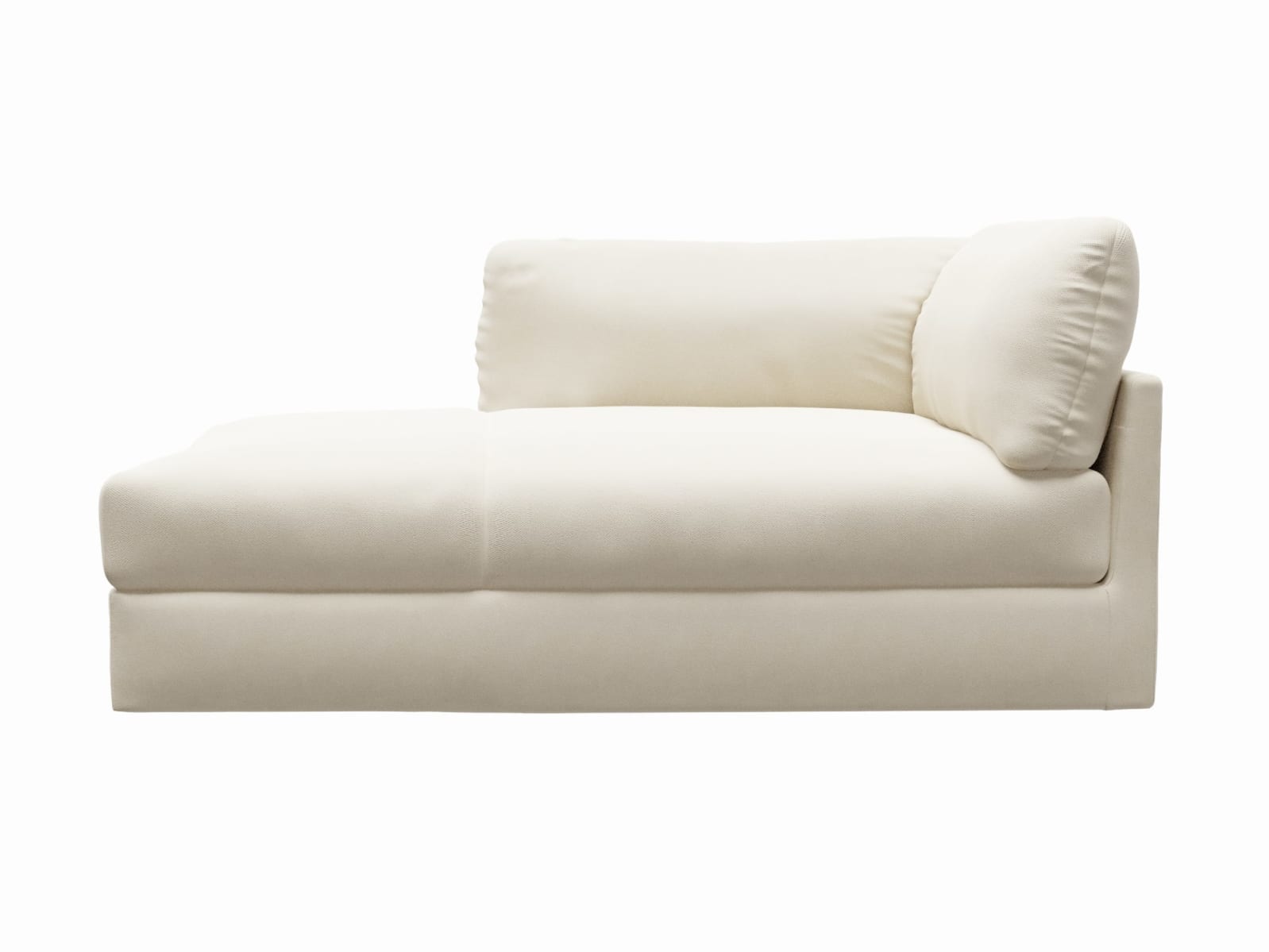 Finley Alpine Mist Left Arm Facing Chaise Module color Alpine Mist