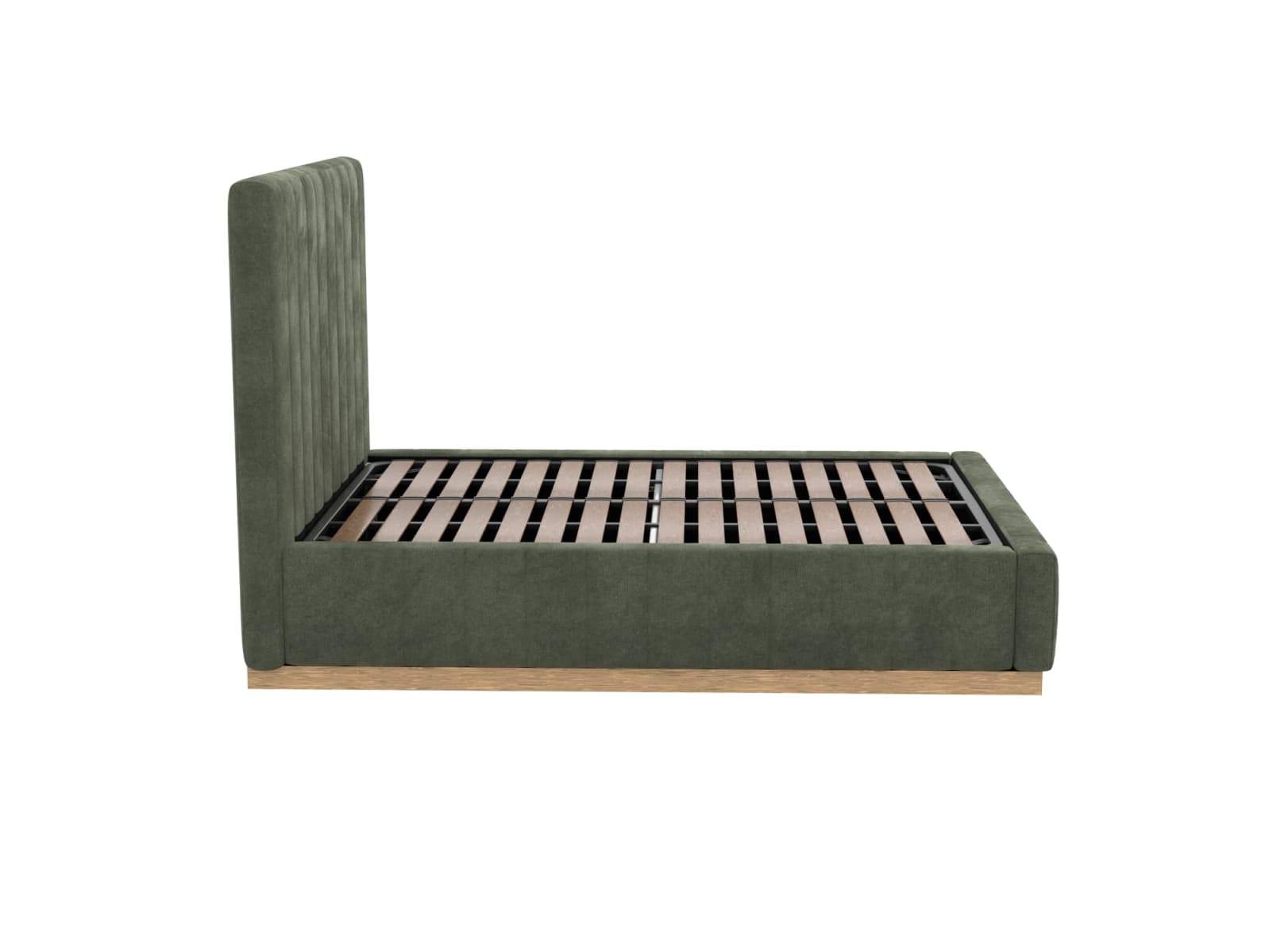 Brentwood Gas Lift Bed Muse Forest color Muse Forest
