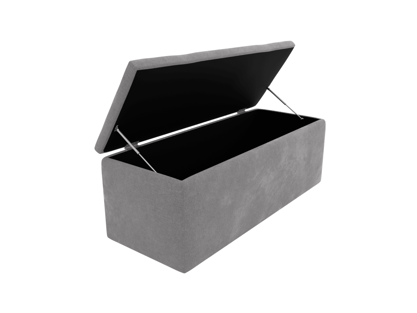Leo Blanket Box View Steel color View Steel