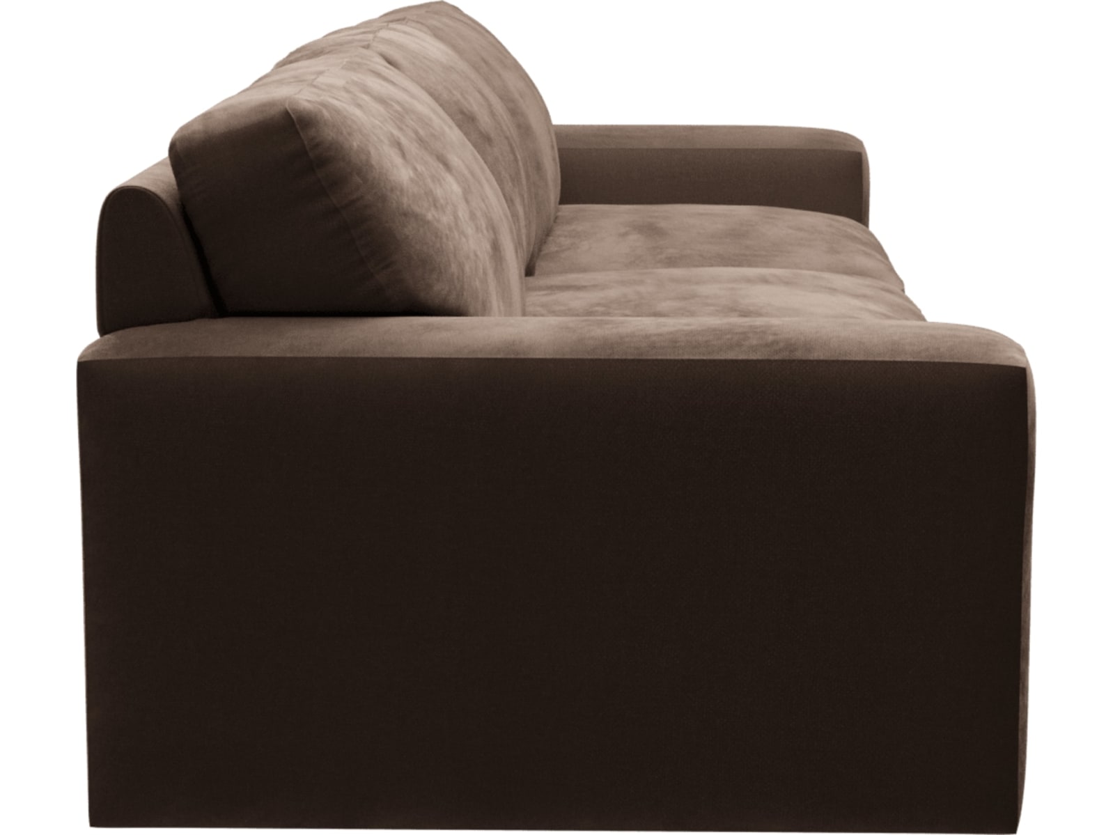 Monica Muse Chocolate Sofa - 3 Seater color Muse Chocolate