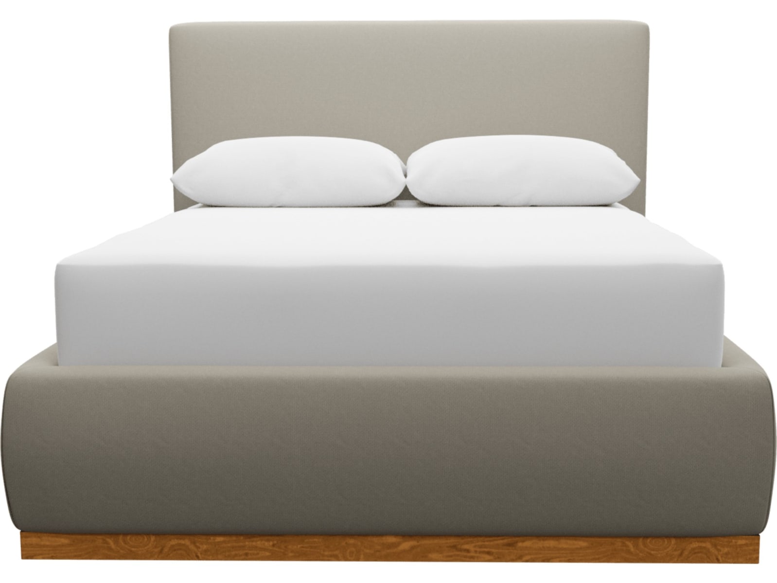 Haven Dark Gas Lift Bed Plaza Natural color Plaza Natural