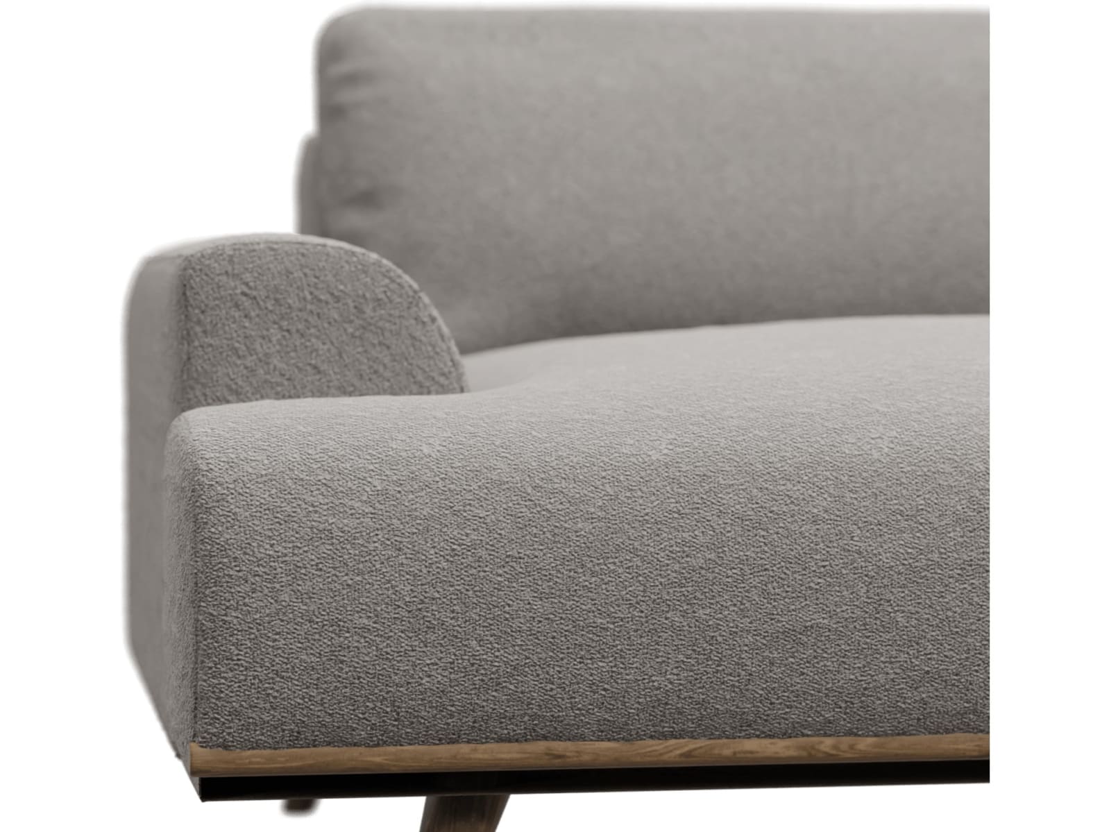 Dane Boucle Pumice Sofa - 3 Seater color Boucle Pumice