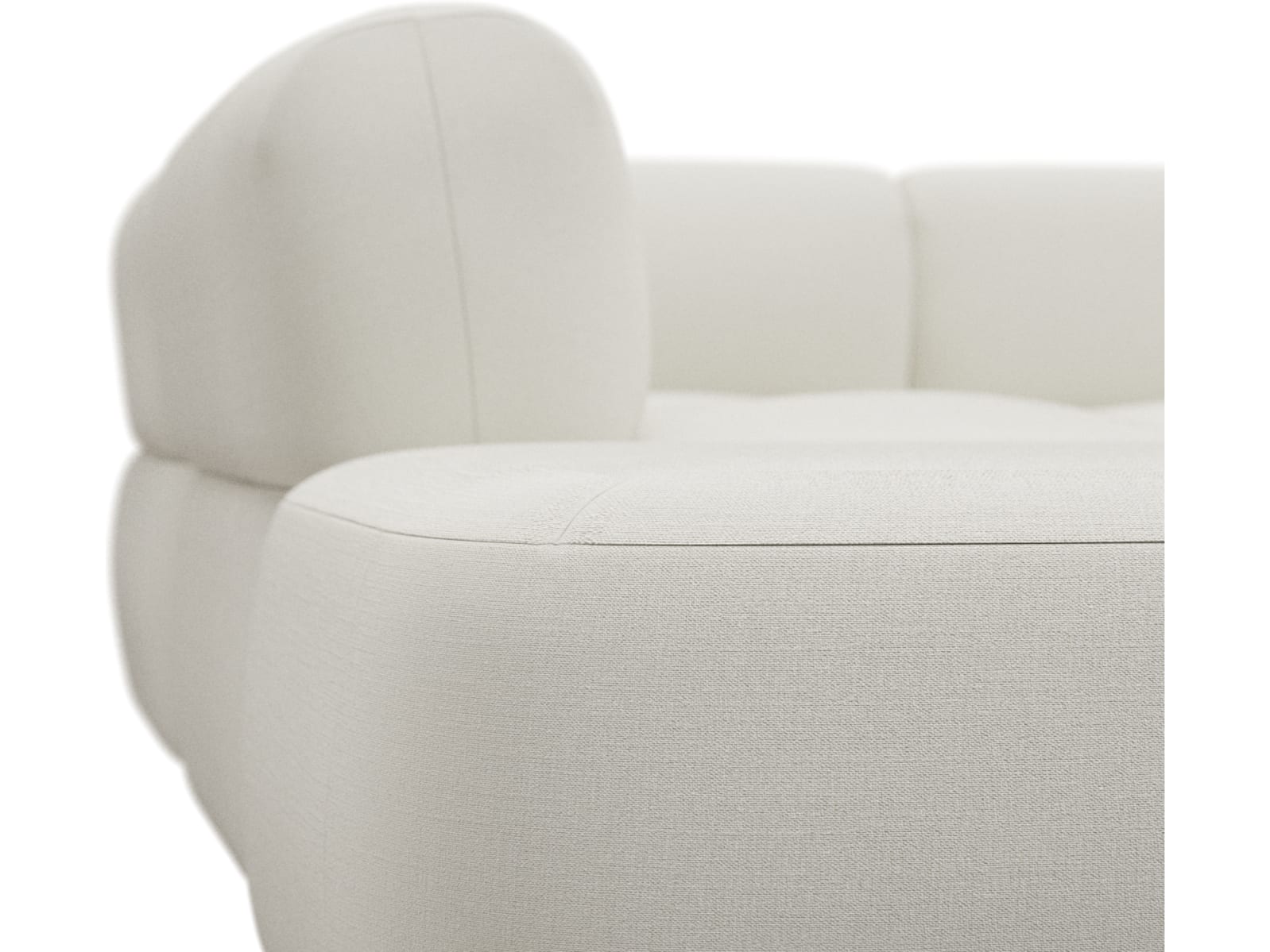 Beckett Tribute Shell Modular Sofa - 6 Piece color Tribute Shell