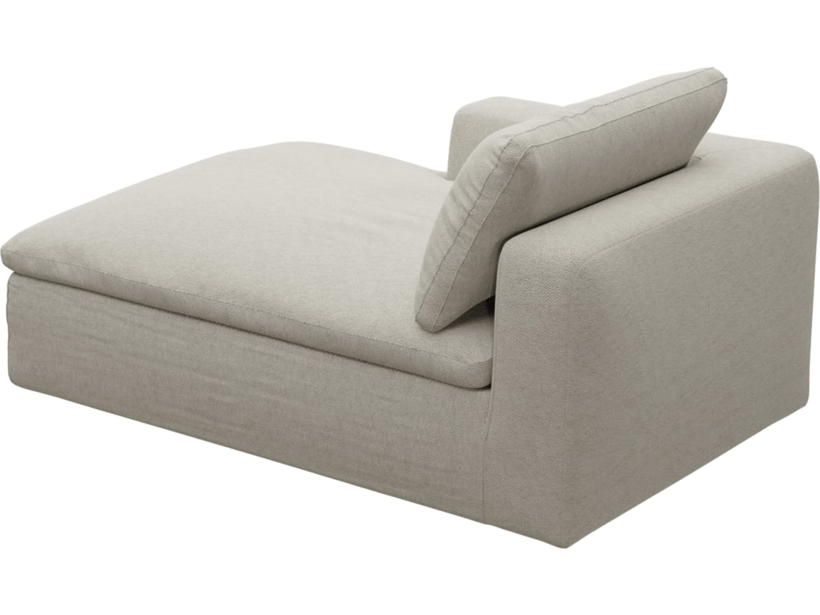 Cloud Deep Chaise Left Module Noa Desert color Noa Desert
