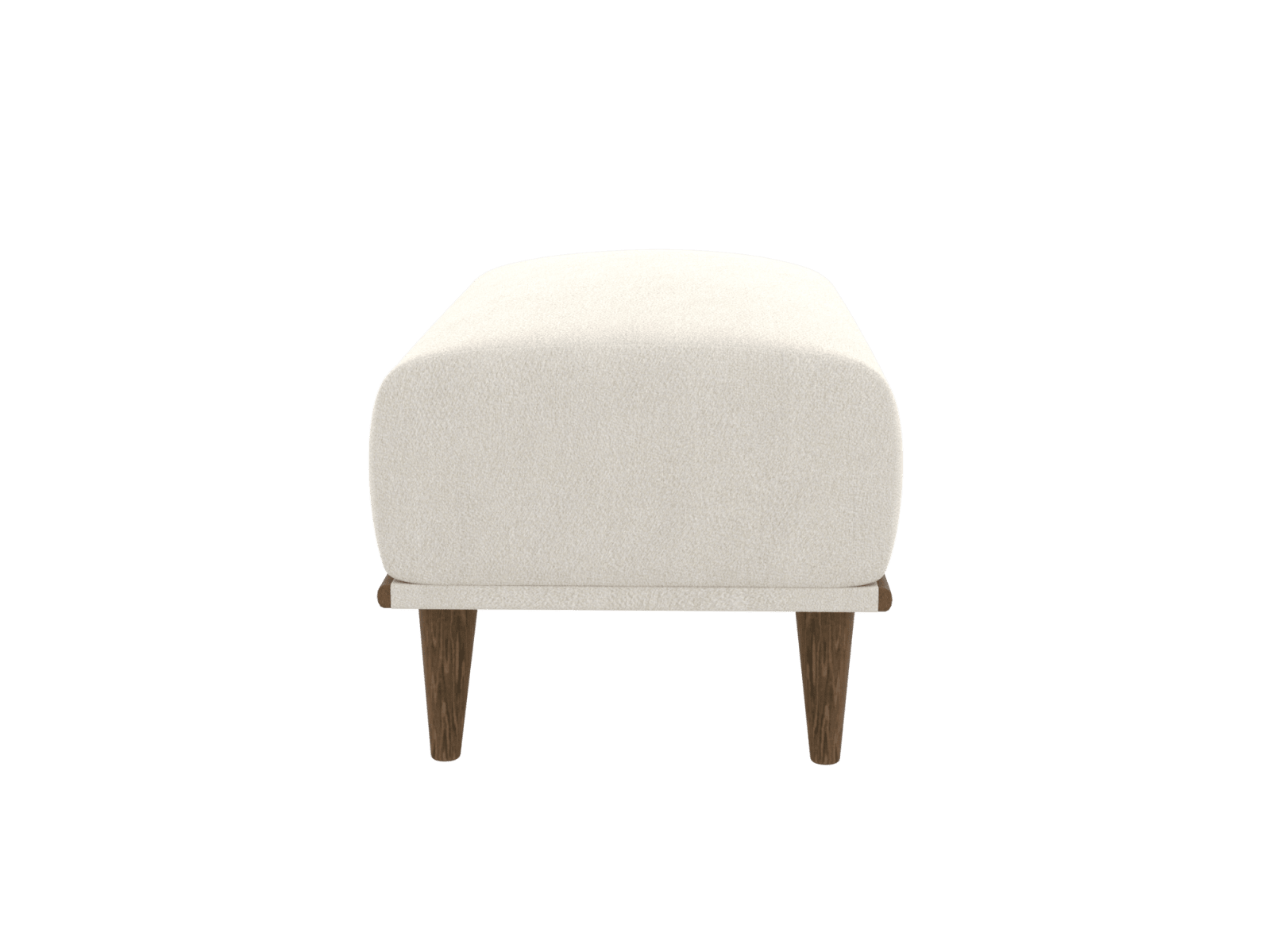 Dane California Ivory Ottoman color California Ivory