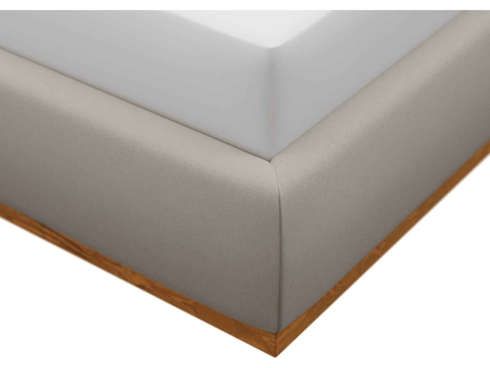 Haven Dark Gas Lift Bed View Cream color View Cream