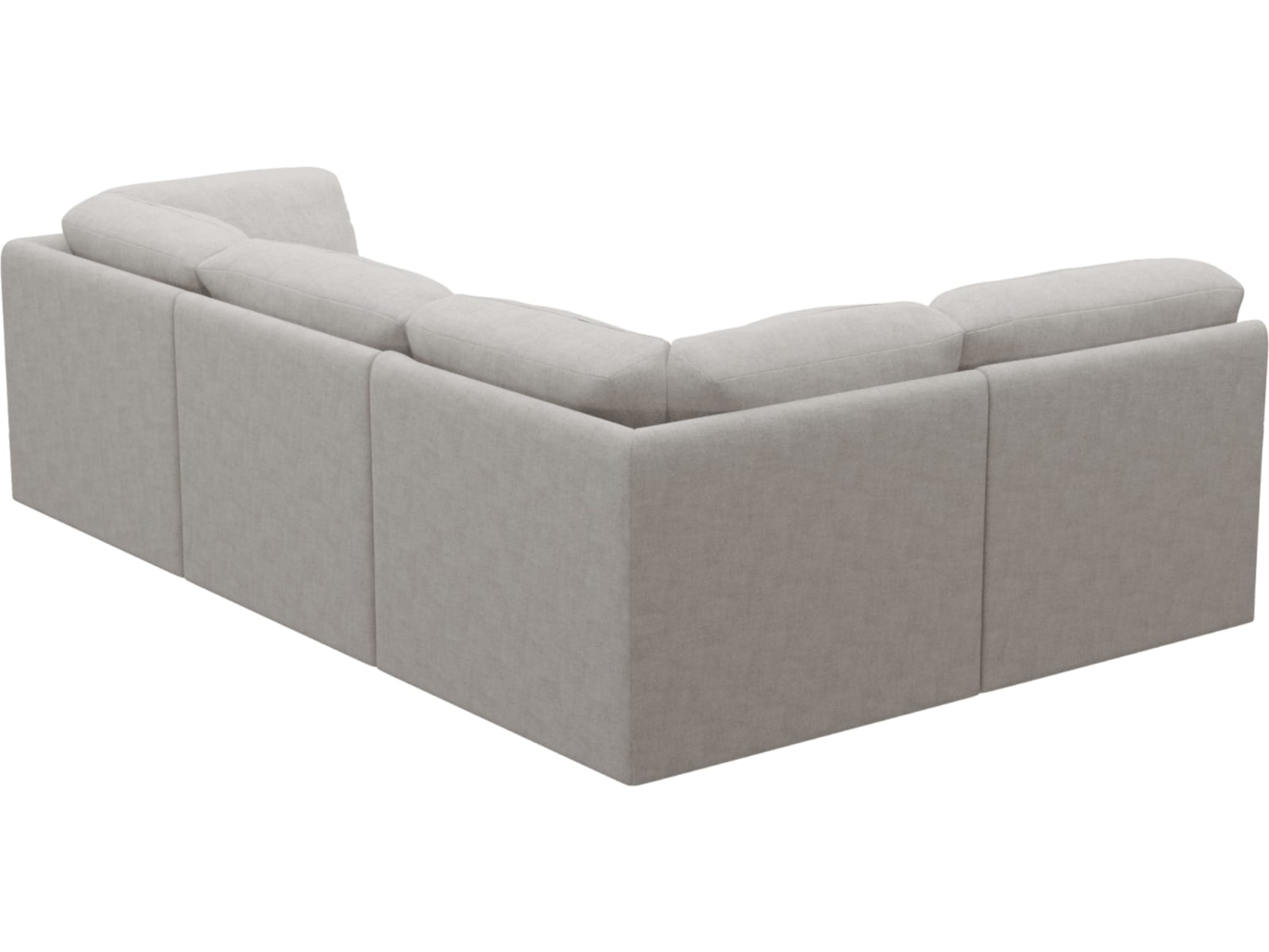 Emily Modular Sofa Avon Mineral - 4 Piece color Avon Mineral