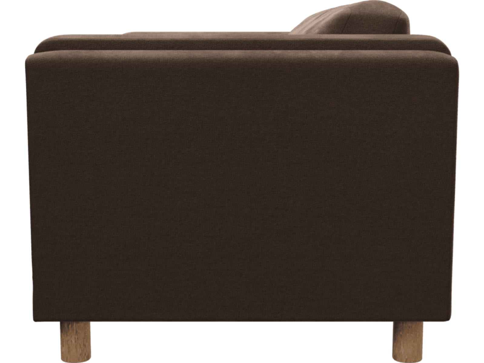 Hayes Muse Chocolate Sofa - 2 Seater color Muse Chocolate