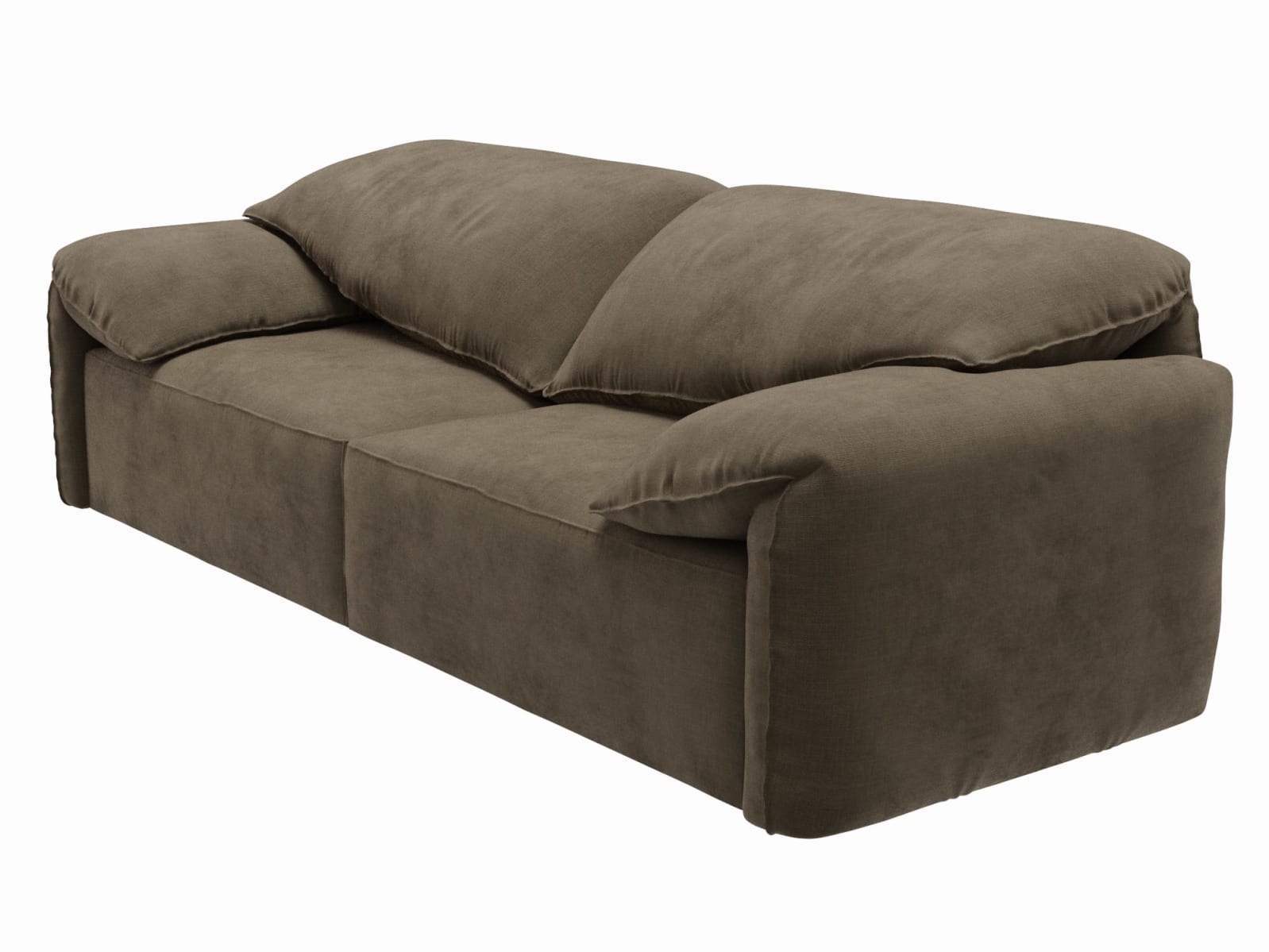 Clarence Tribute Walnut Sofa - 4 Seater color Tribute Walnut