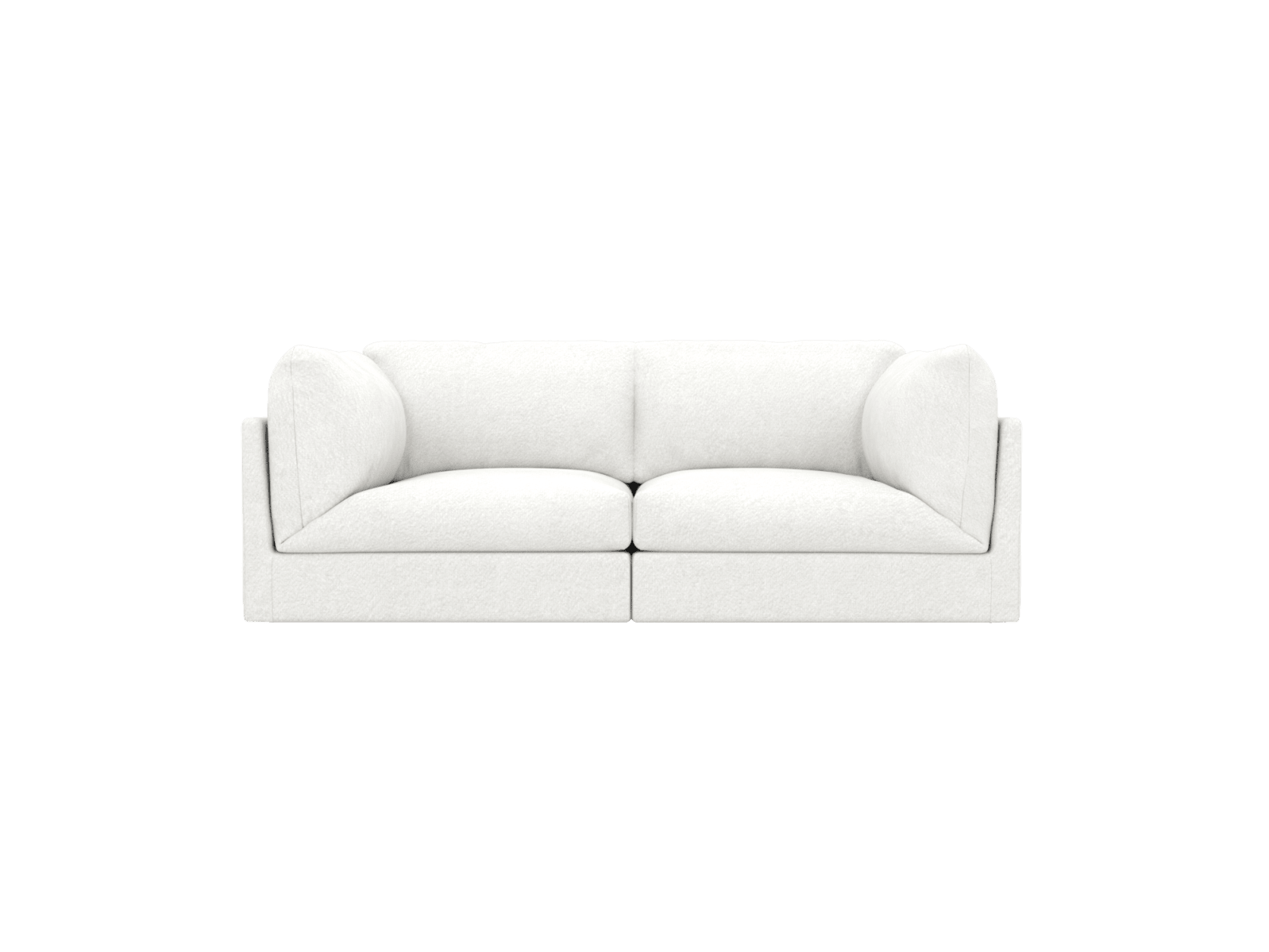 Finley Muse Frost Modular Sofa - 2 Seater color Muse Frost