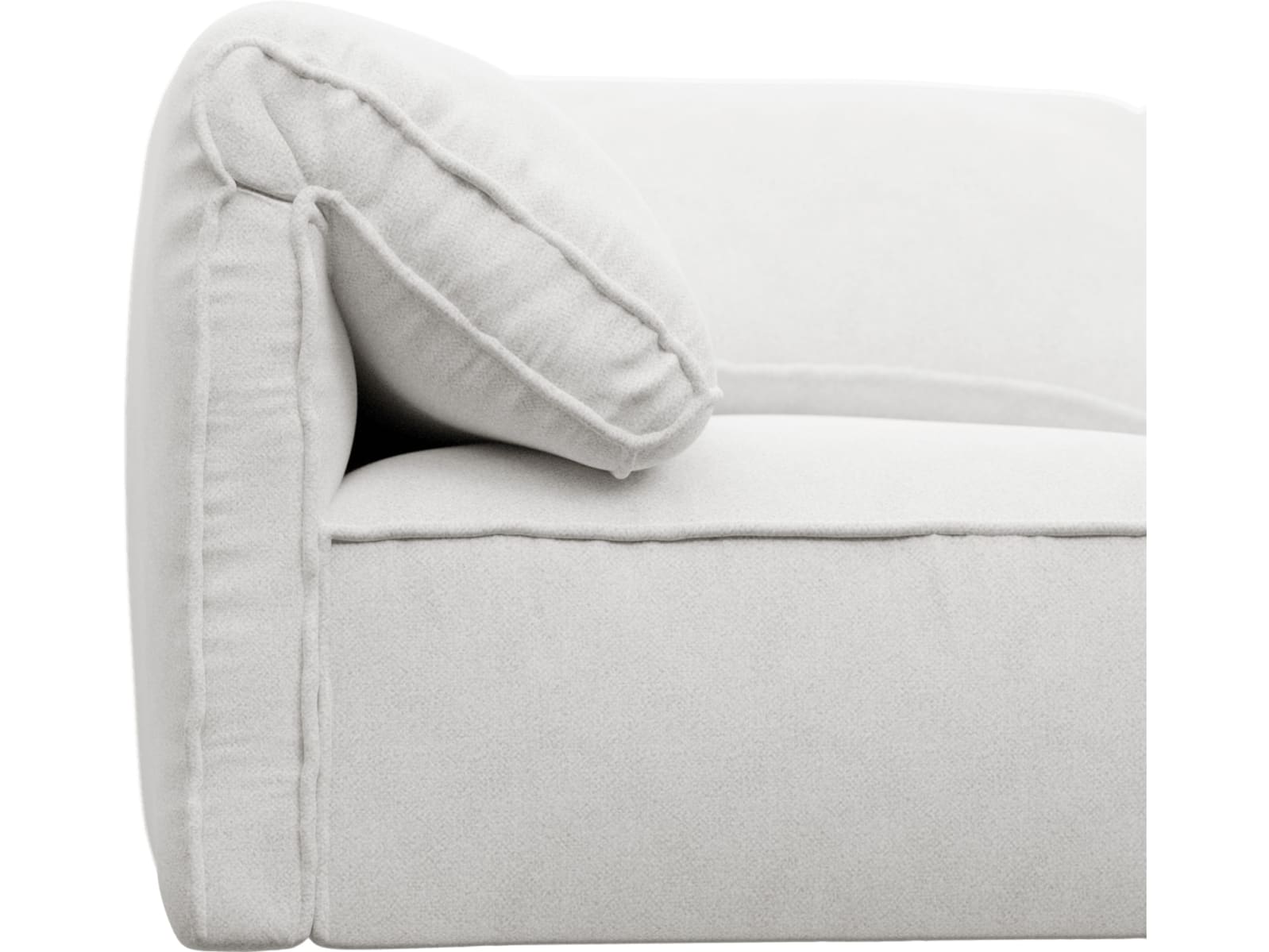 Kai Noa Fog Modular Sofa - 2 Seater color Noa Fog