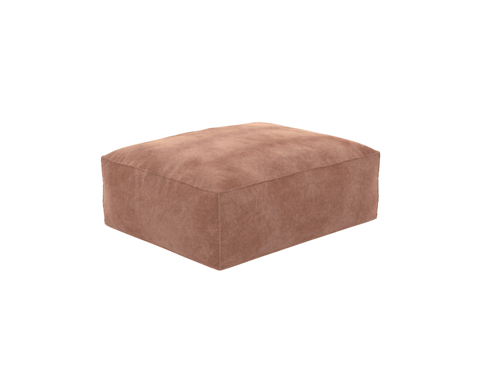 Riley Muse Dusk Ottoman - Large color Muse Dusk