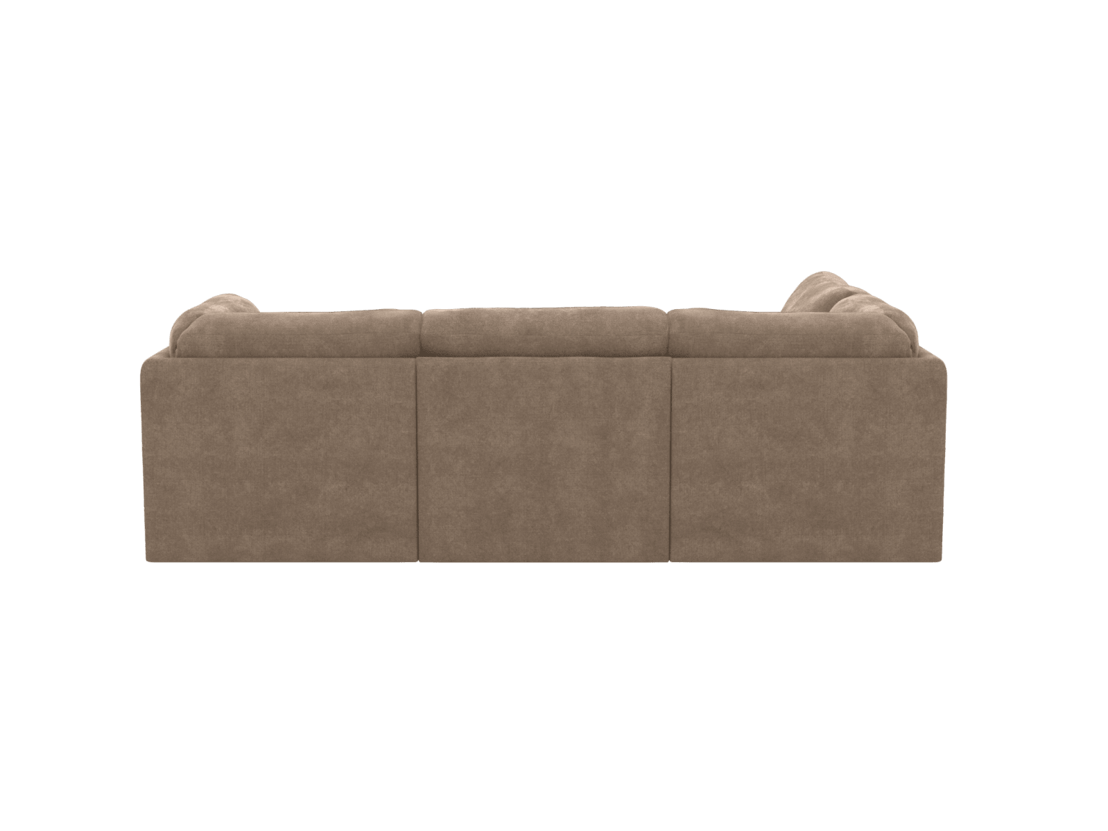 Emily Modular Sofa Tribute Walnut - 5 Piece color Tribute Walnut