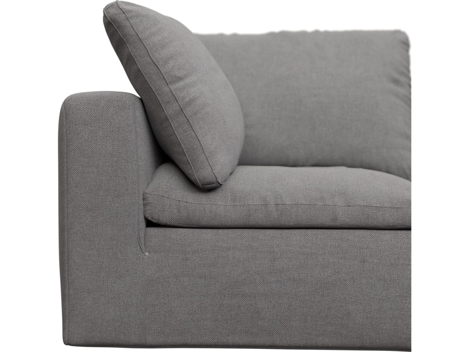Cloud California Slate Modular Sofa - 5 Piece color California Slate