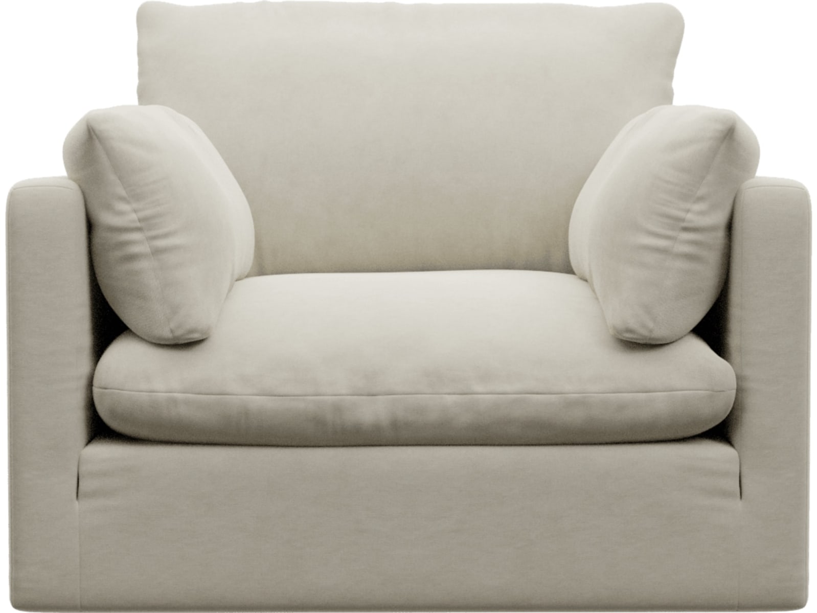 Willow Slip Cover Muse Flax color Muse Flax