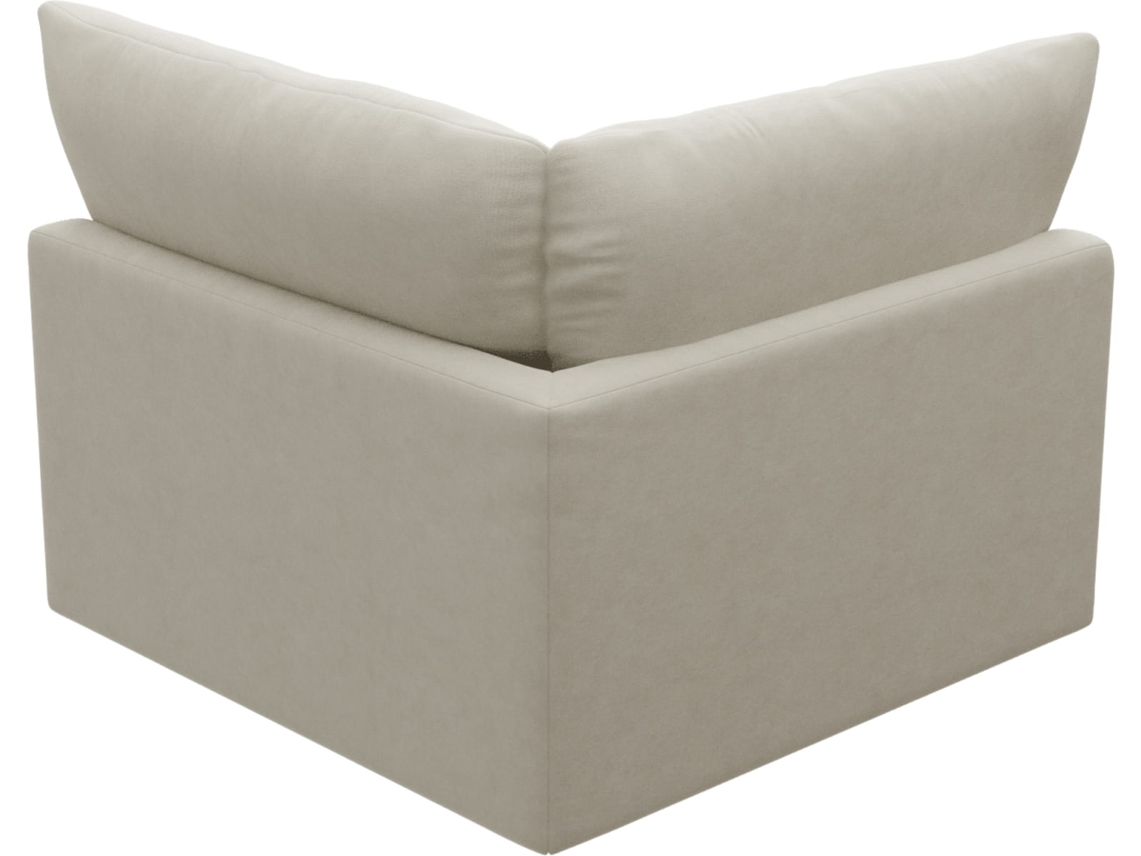 Willow Muse Flax Corner Sofa Module color Muse Flax