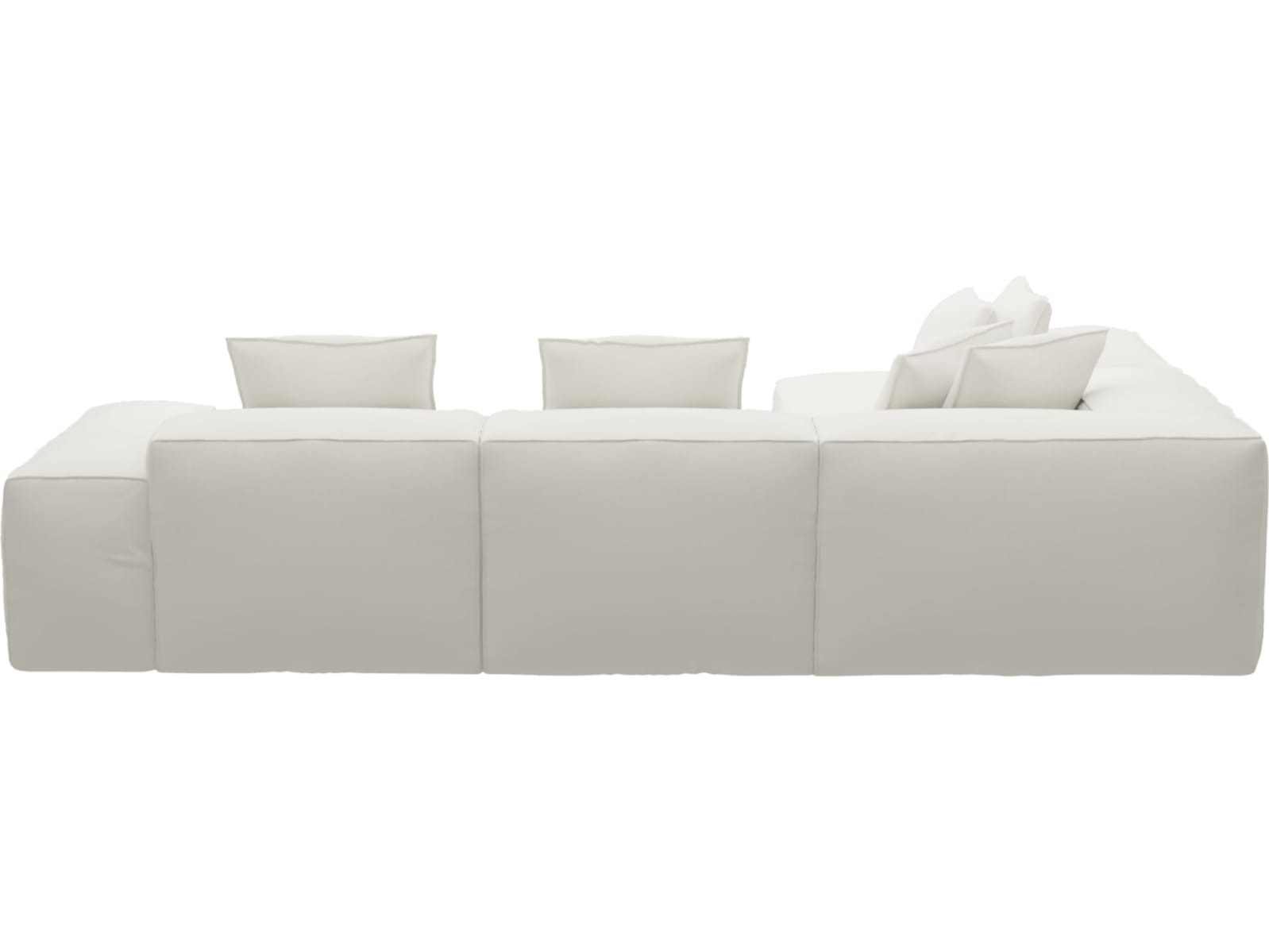 Riley Tribute Shell Modular Sofa - Arm, 2x Armless, Corner, Left Terminal color Tribute Shell