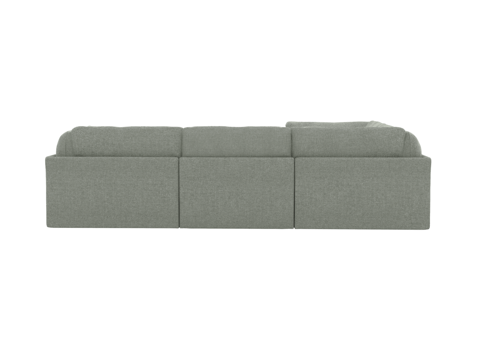 Finley Avon Sage Corner Sofa - 5 Seater color Avon Sage