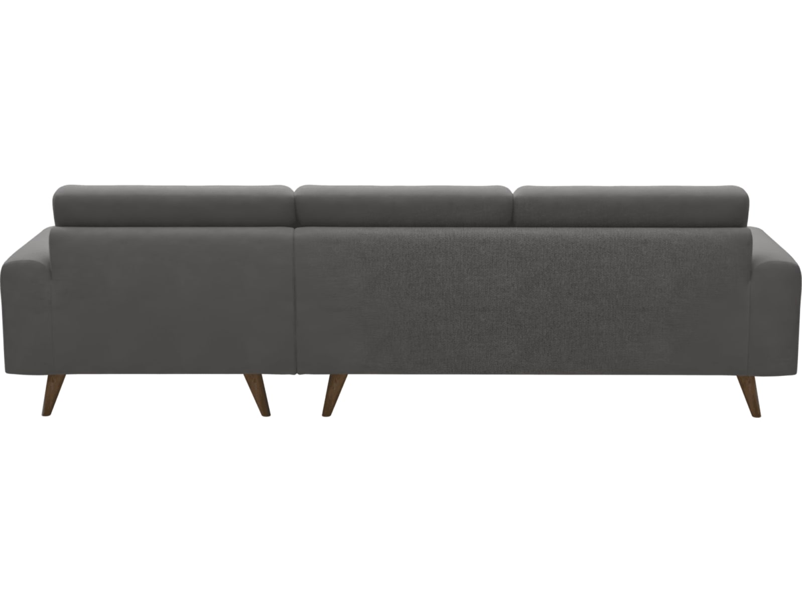 Dane California Slate Chaise Sofa - 3 Seater color California Slate