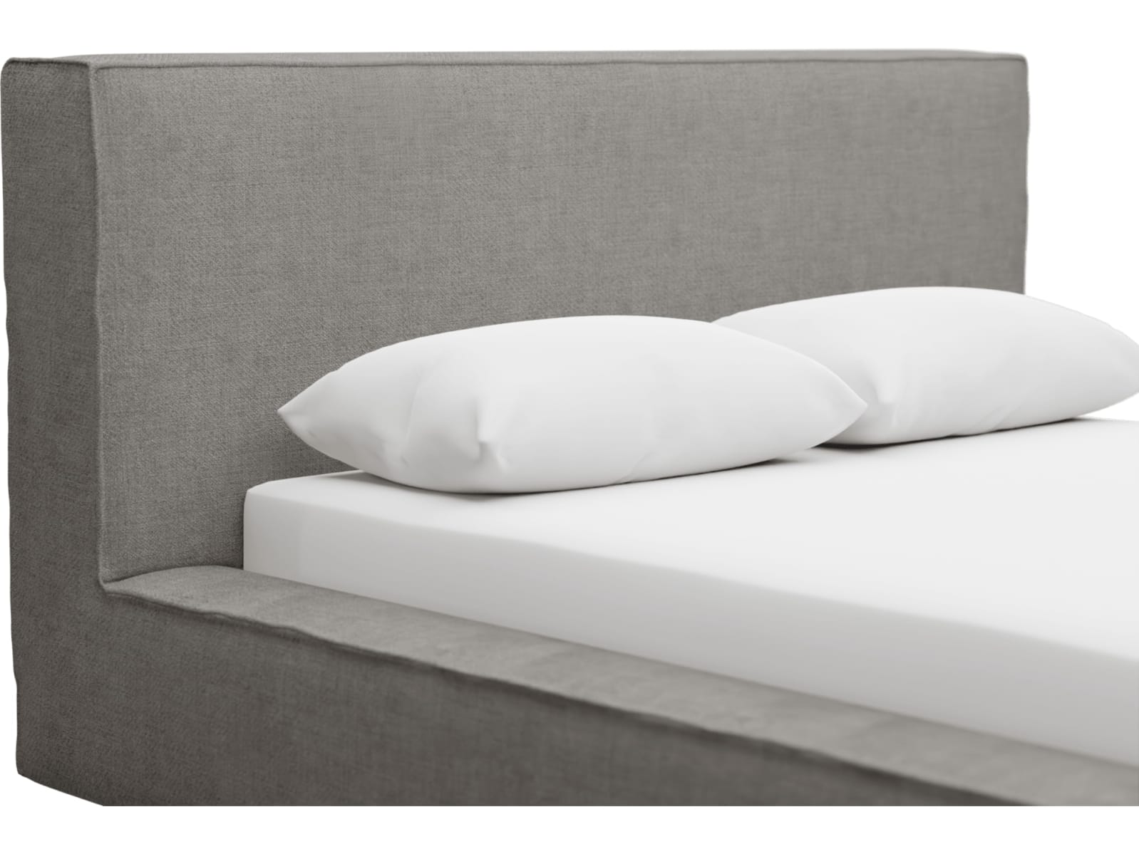 Riley Bed Frame Isla Soft Grey color Isla Soft Grey