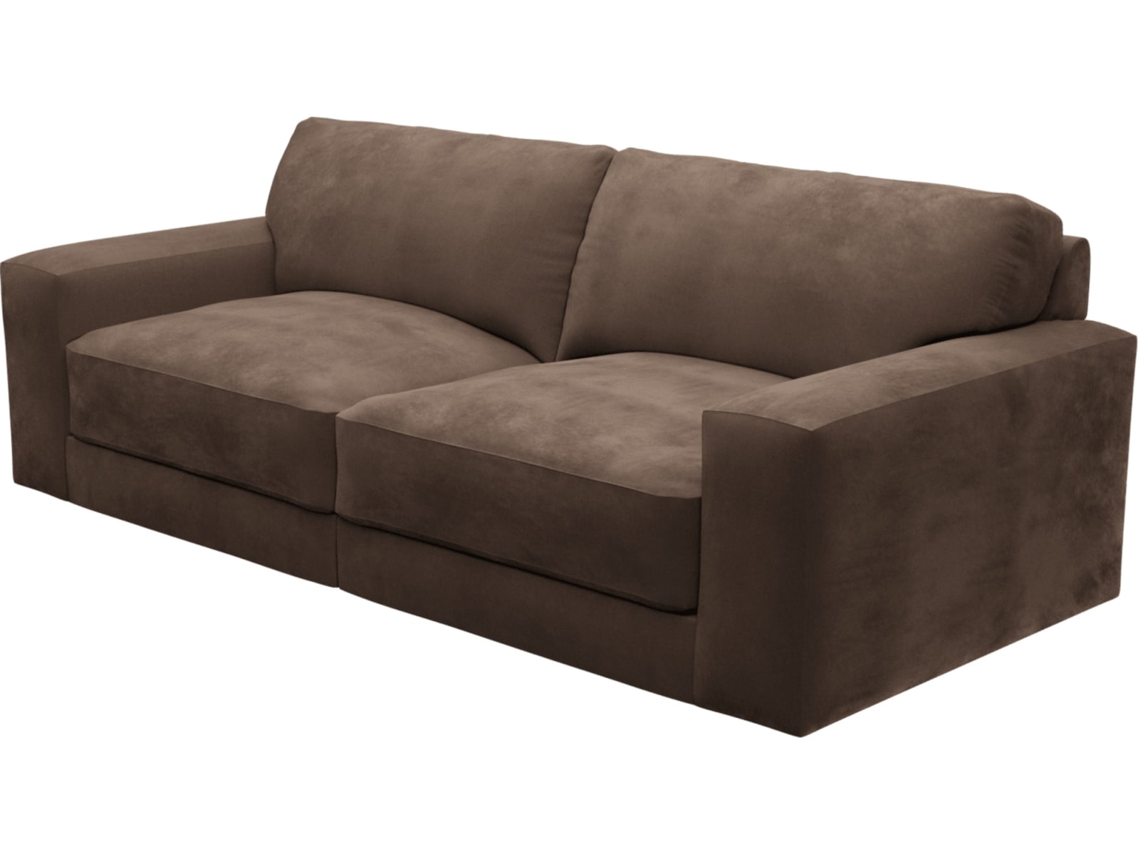 Monica Muse Chocolate Sofa - 2 Seater color Muse Chocolate