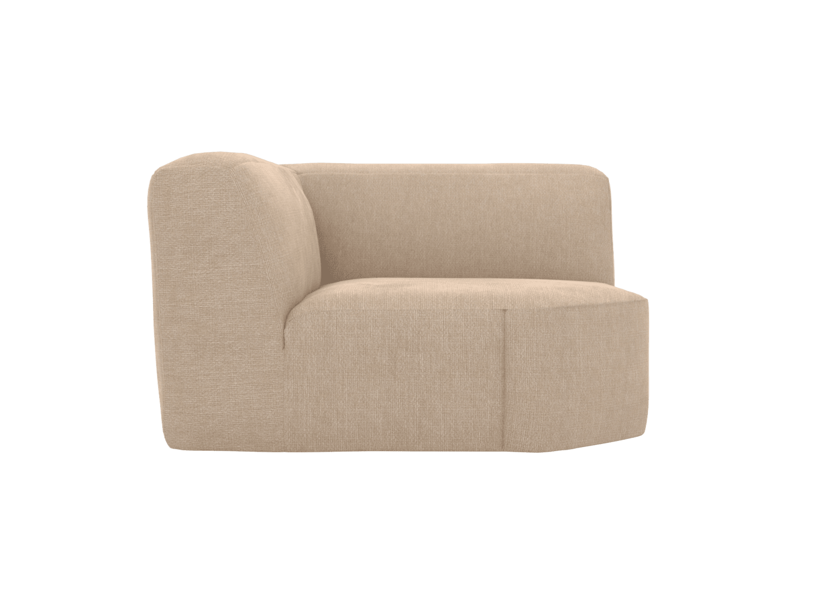 Copenhagen Muse Driftwood Wedge Corner Chair Sofa Module color Muse Driftwood