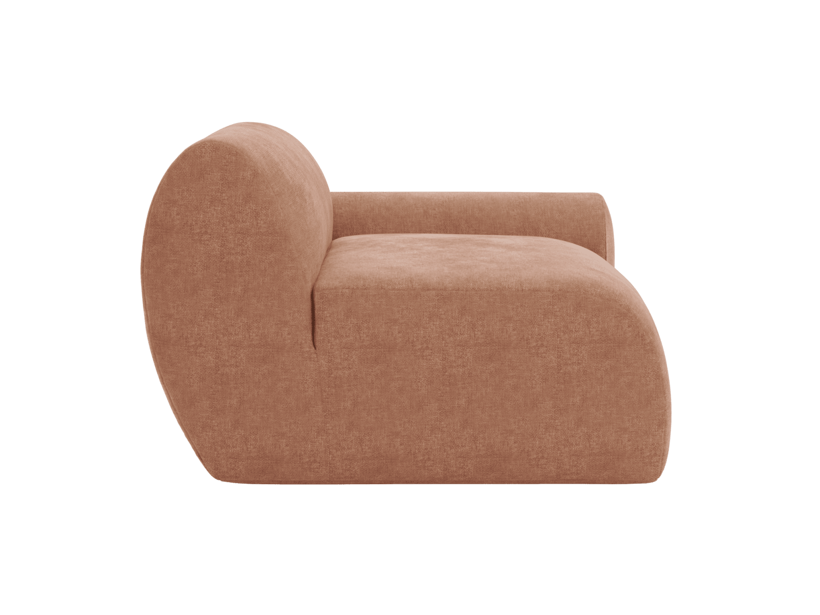 Malmo Muse Dusk 1 Seat Right Arm Facing Sofa Module color Muse Dusk