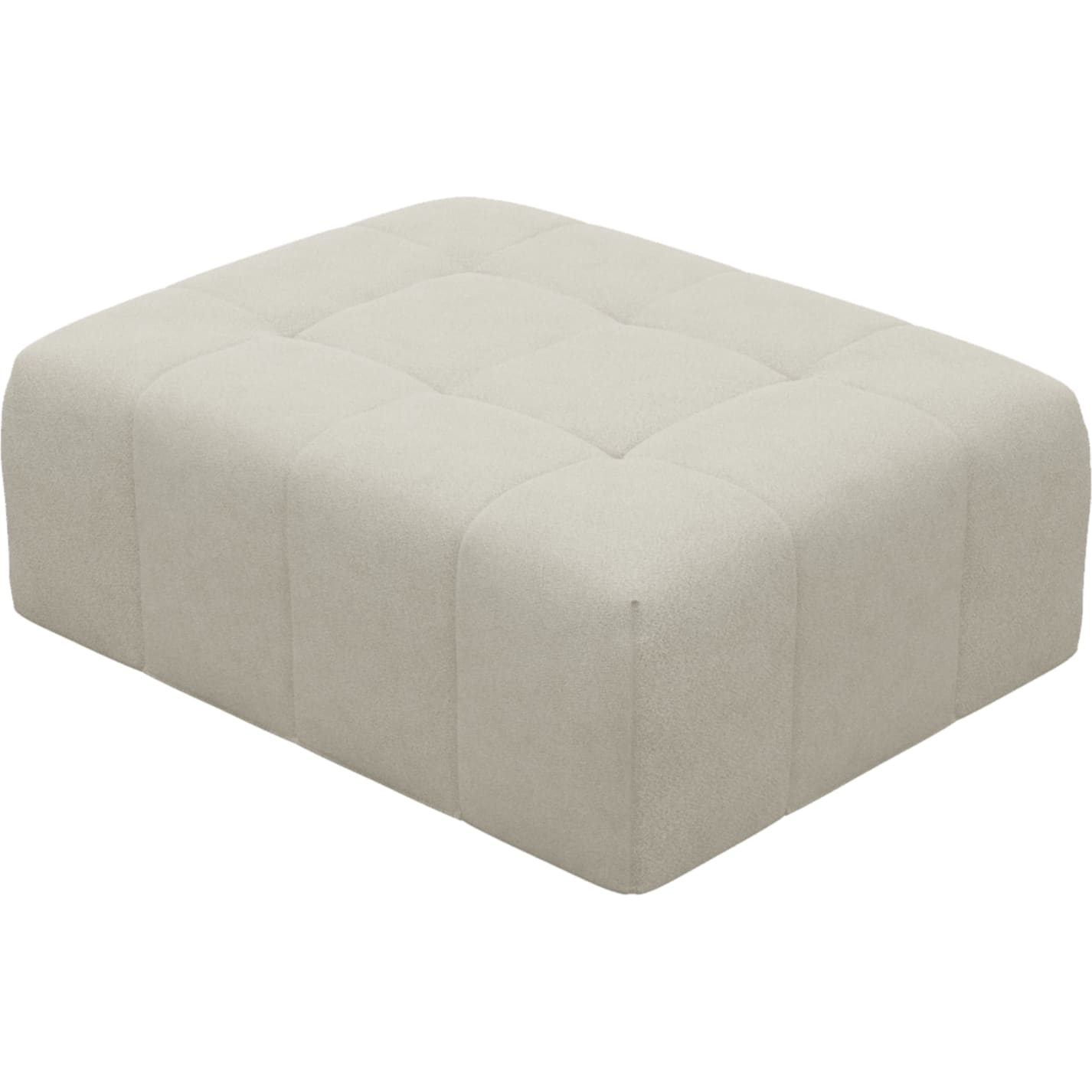 Lucello Noa Fog Ottoman color Noa Fog