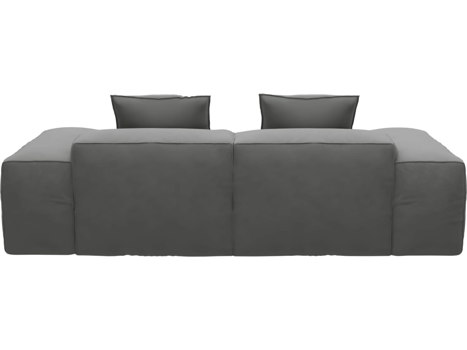 Riley Maya Flint Modular Sofa - 2 Seater Chaise color Maya Flint