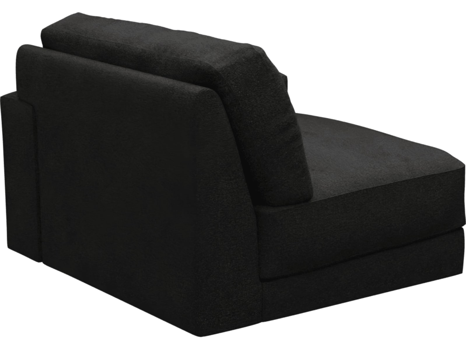 Monica California Charcoal Right Arm Facing Chair Module color California Charcoal