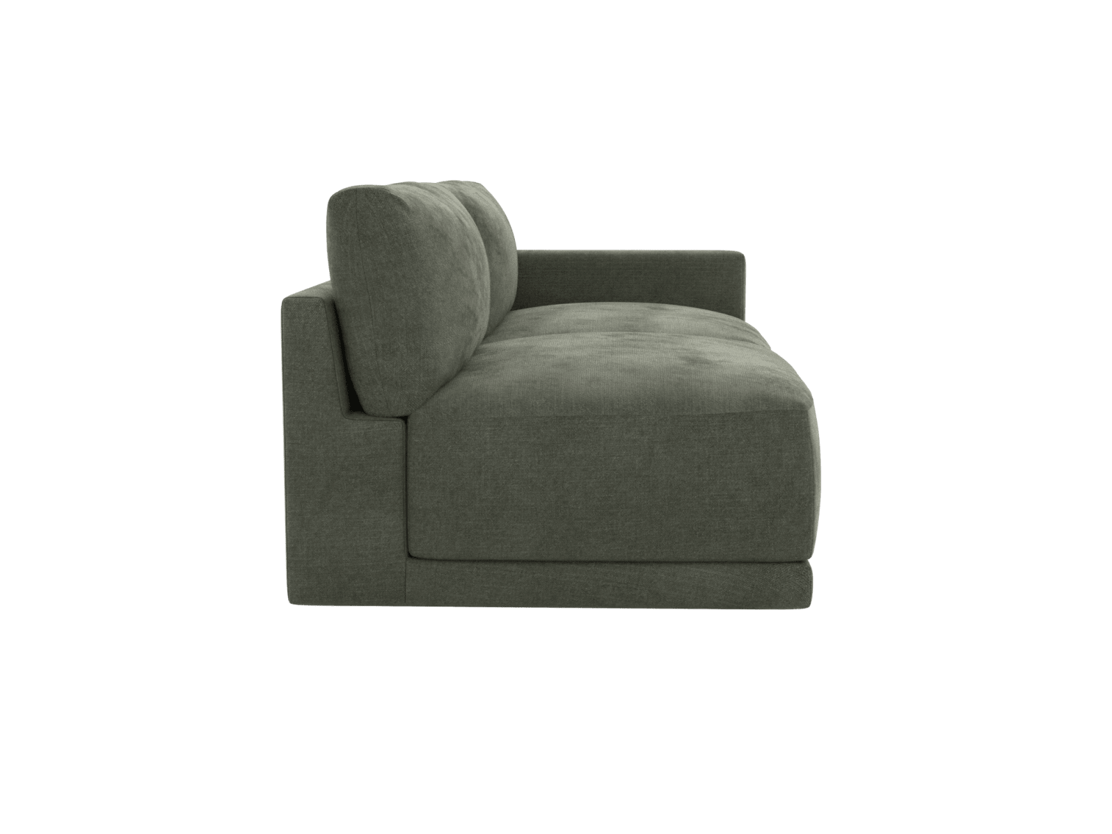 Haven Tribute Dark Jade 3 Seater Right Arm Facing Sofa Module color Tribute Dark Jade