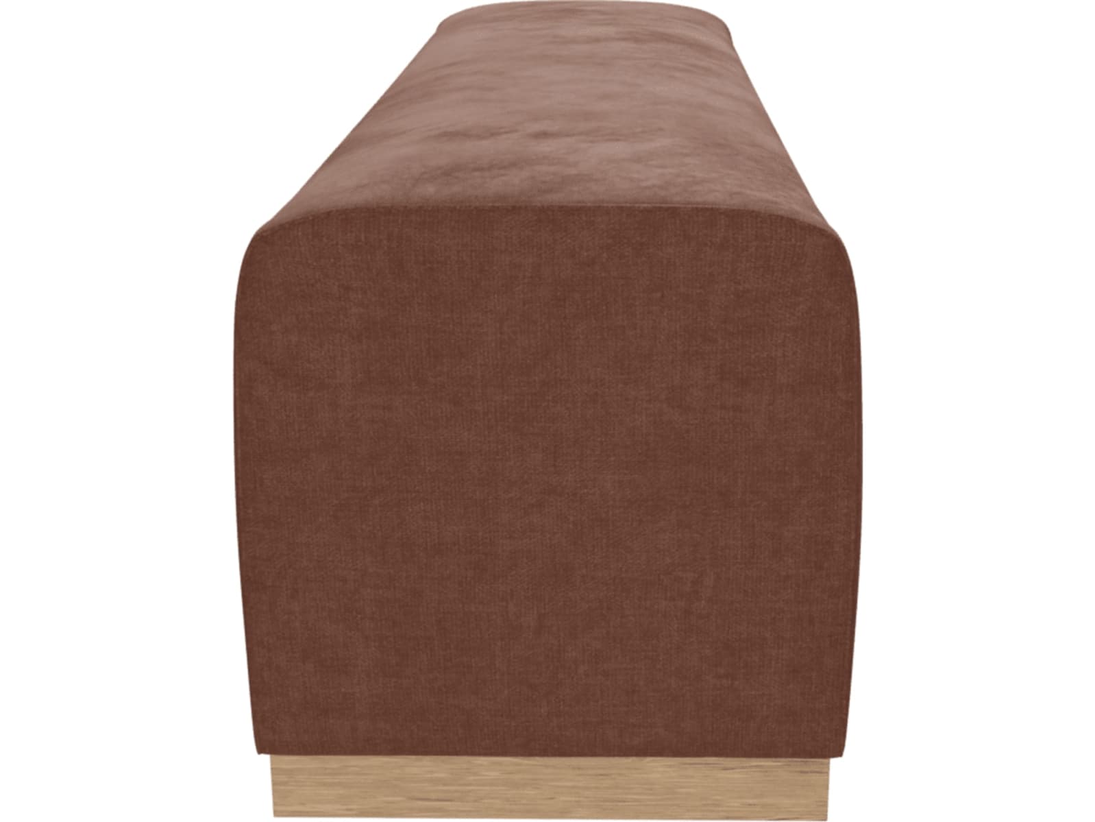 Havana Bed End Muse Rust color Muse Rust