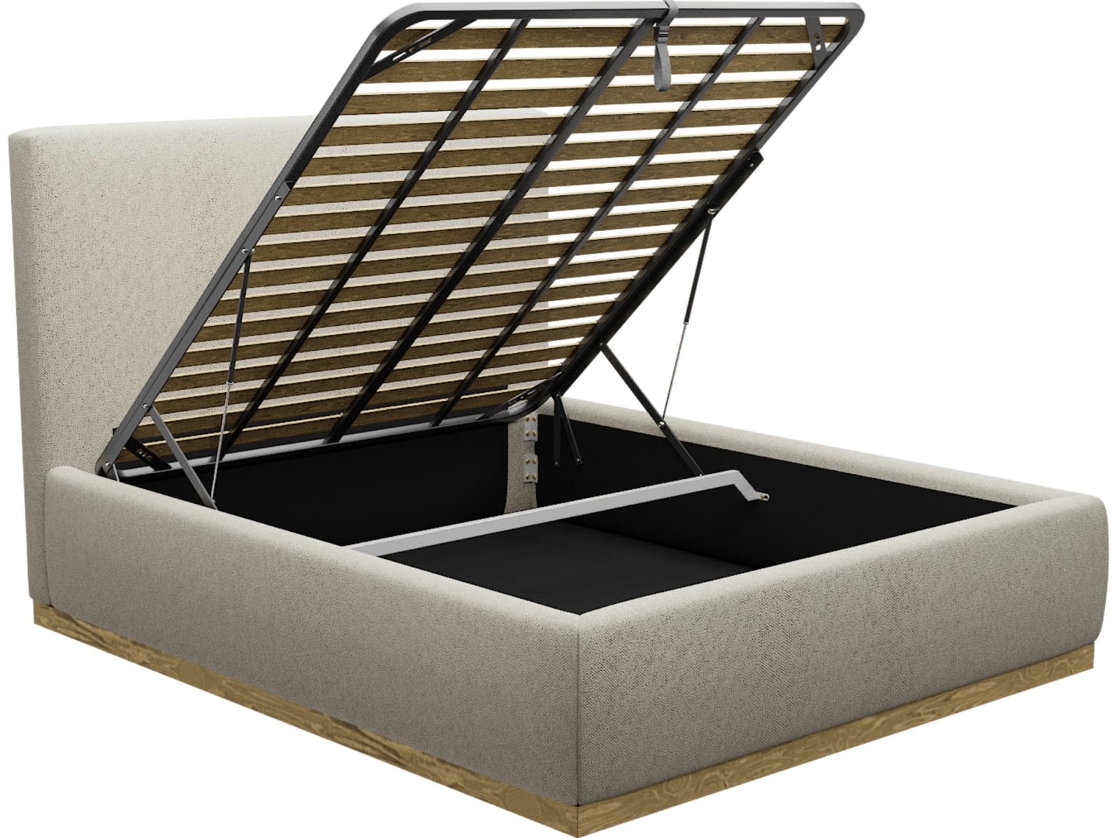 Haven Gas Lift Bed Noa Desert color Noa Desert